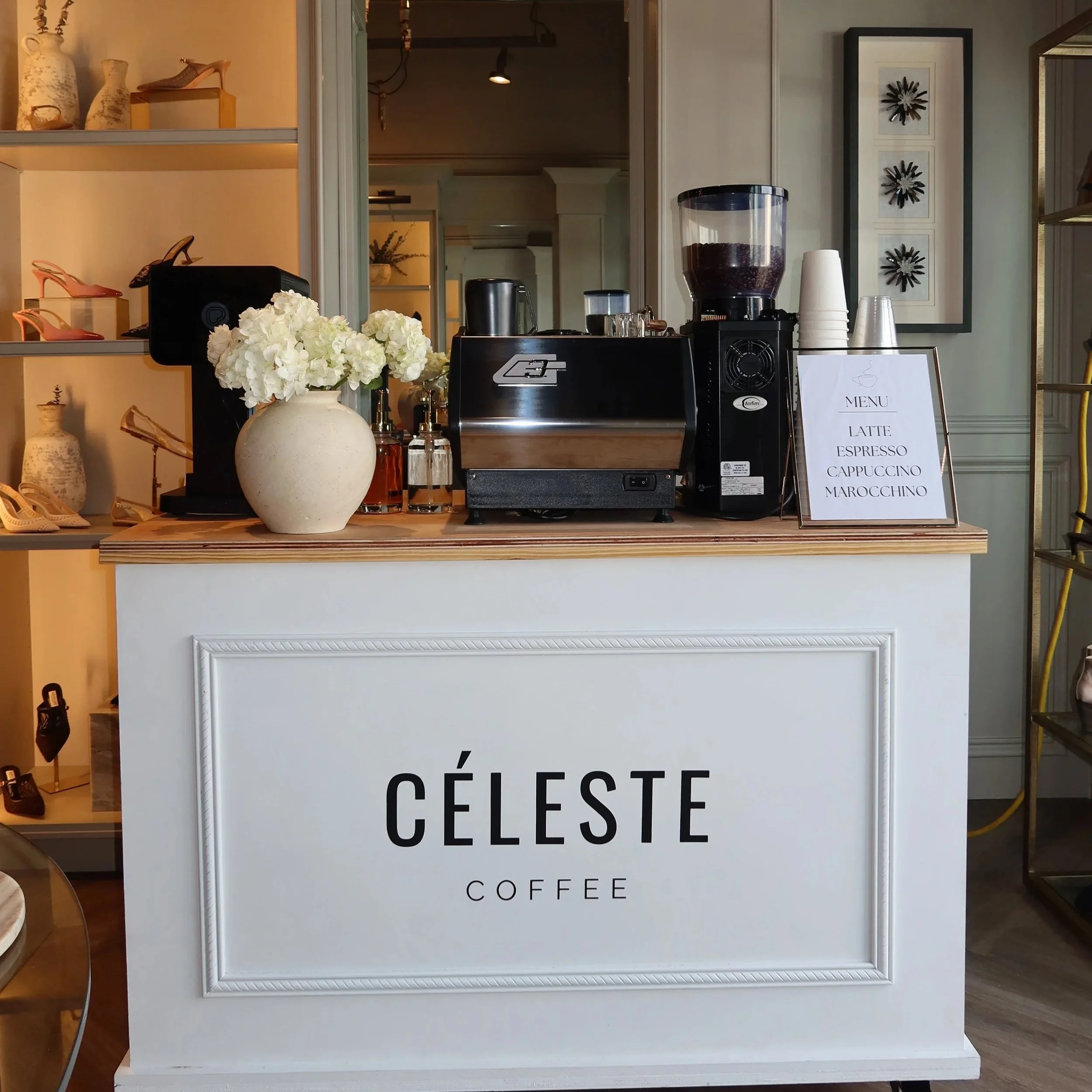A Perfect Pairing: Coffee &amp; Shopping at Fiabesca Shoe Boutique