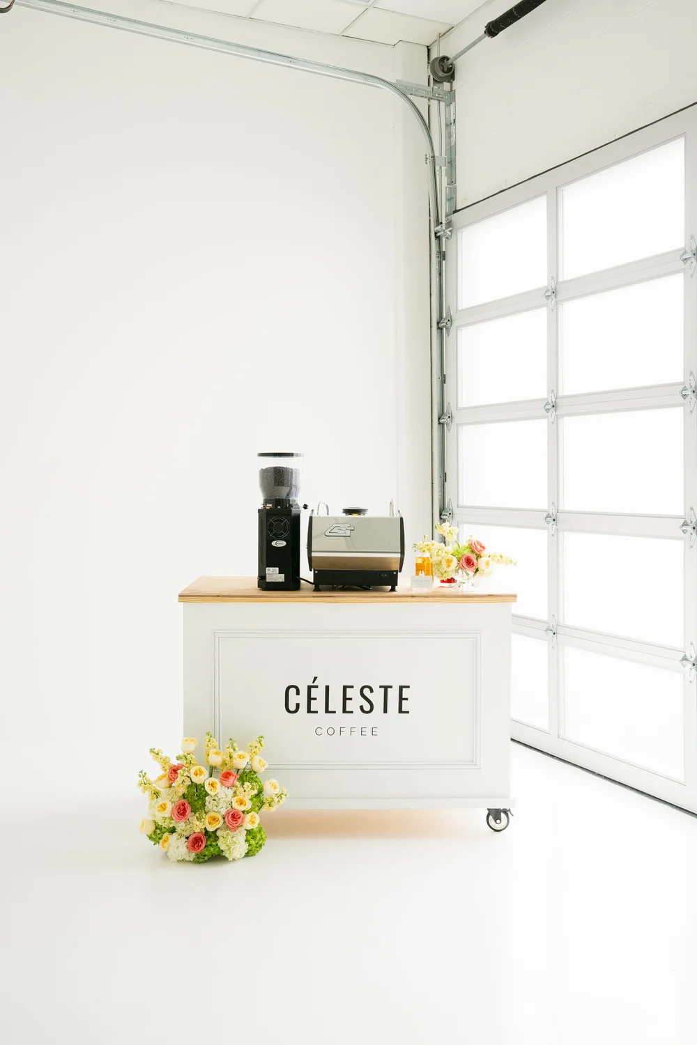 Céleste Coffee Cart mobile coffee cart and team in Lexington, KY