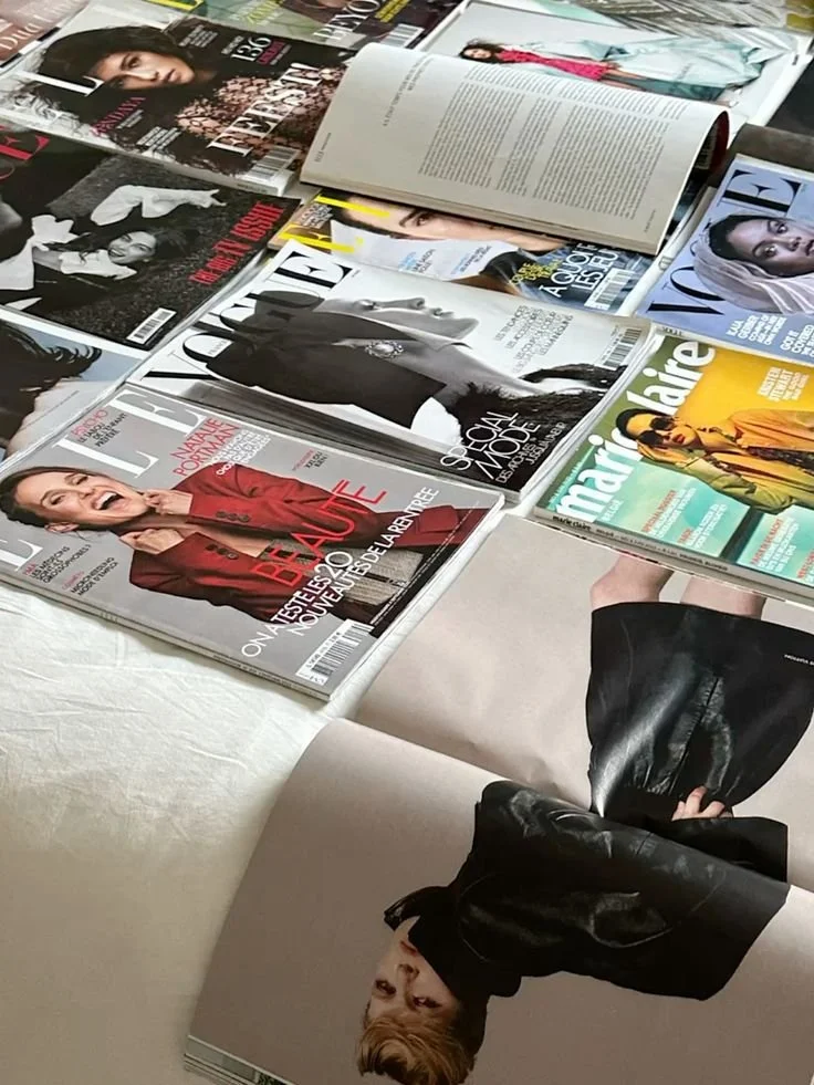 Sélection de couvertures de magazines de mode et lifestyle : panorama des opportunités de parutions presse et visibilité média pour marques de luxe par Philippe Hereng.