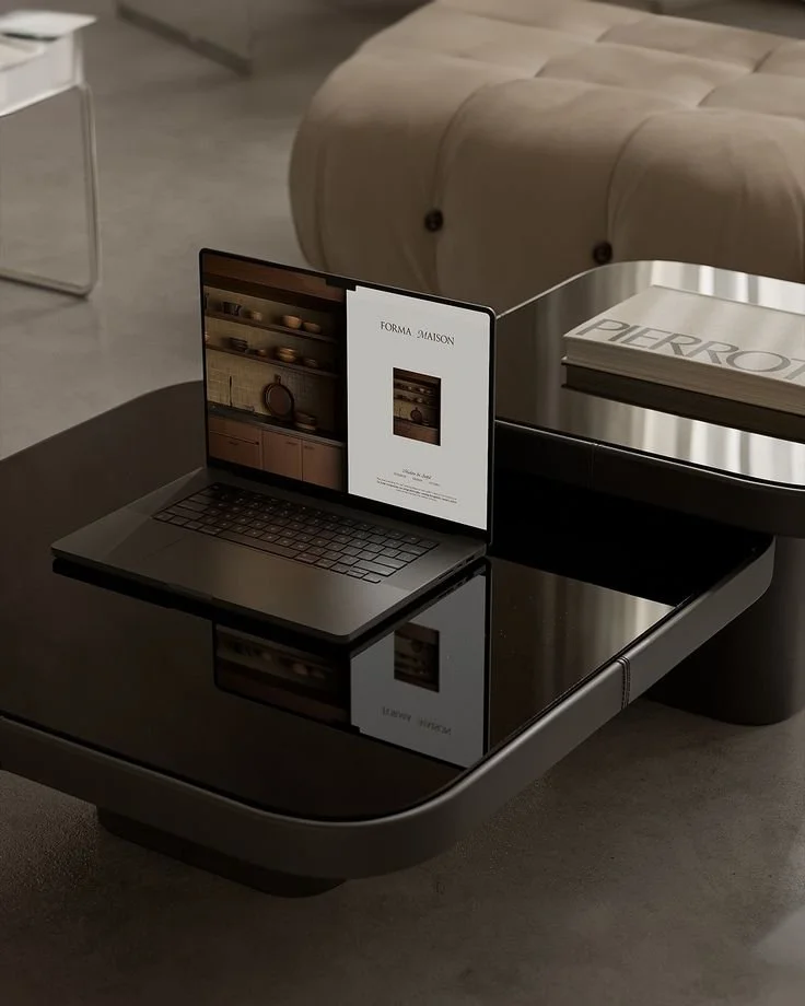 Aperçu de la création d'un site web optimisé pour le marketing digital : interface utilisateur et design responsive sur un ordinateur portable par Philippe Hereng.