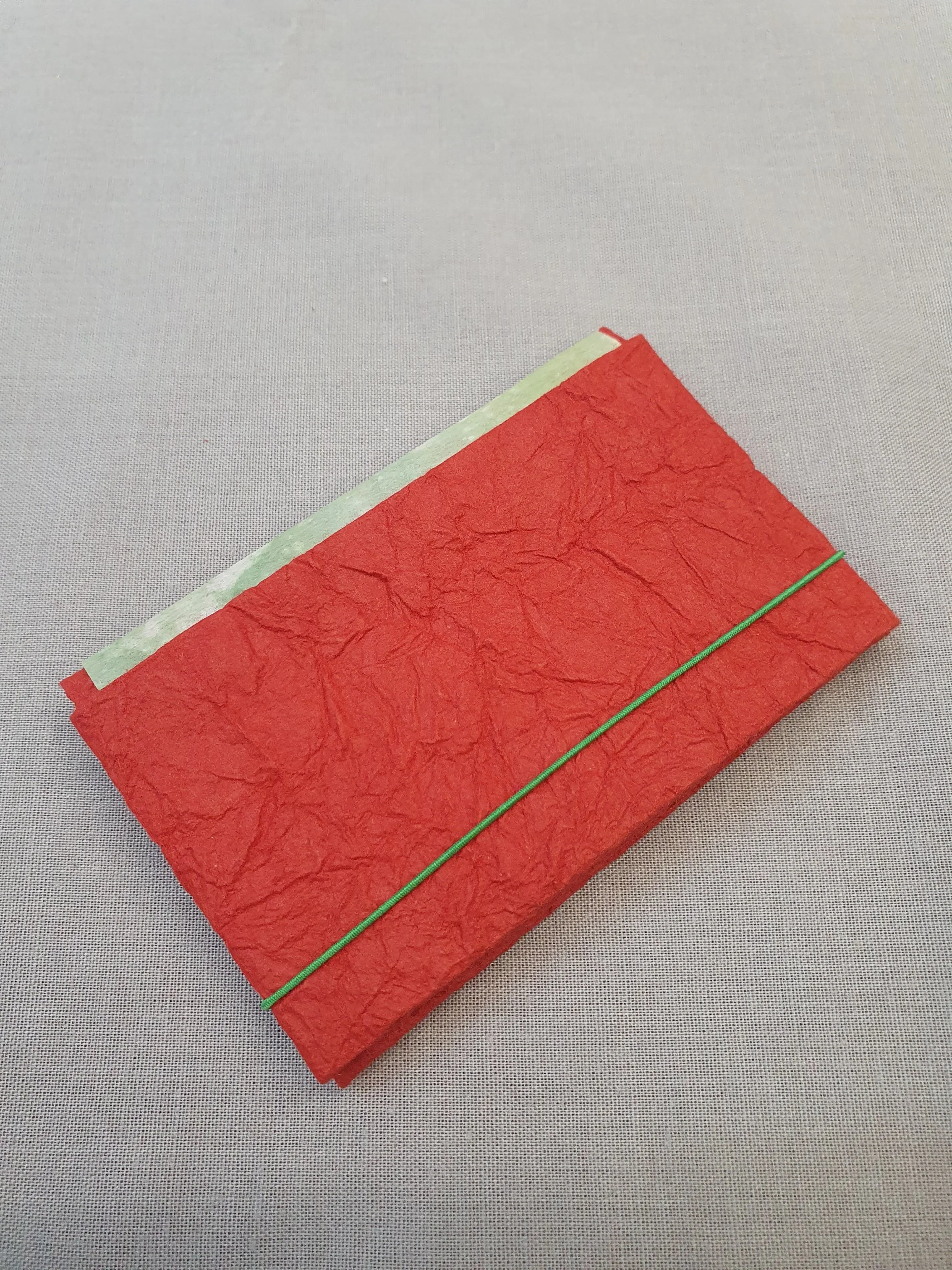 Porte-Carte Rouge - Bulles