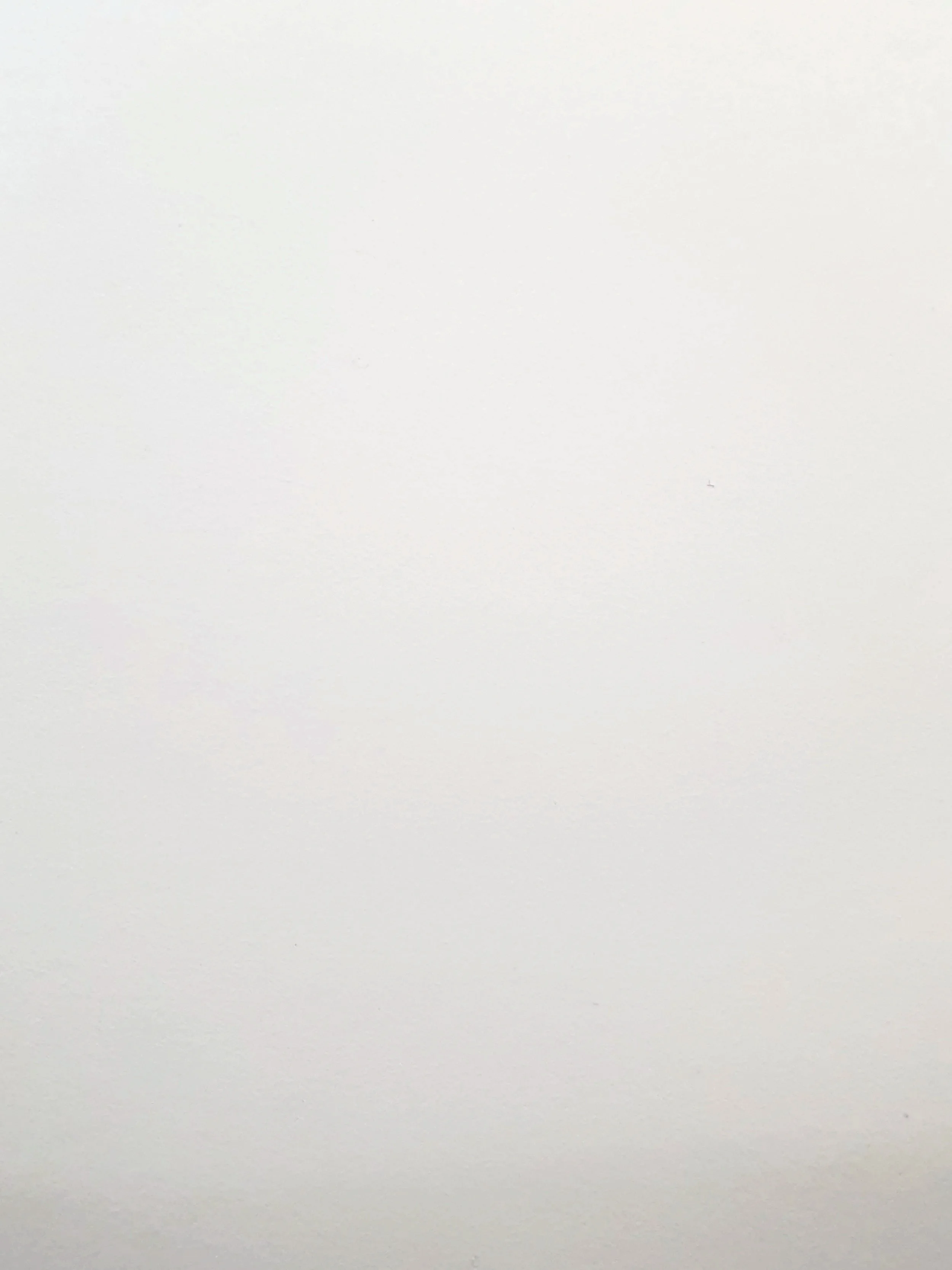 Une surface blanche sans détails visibles.