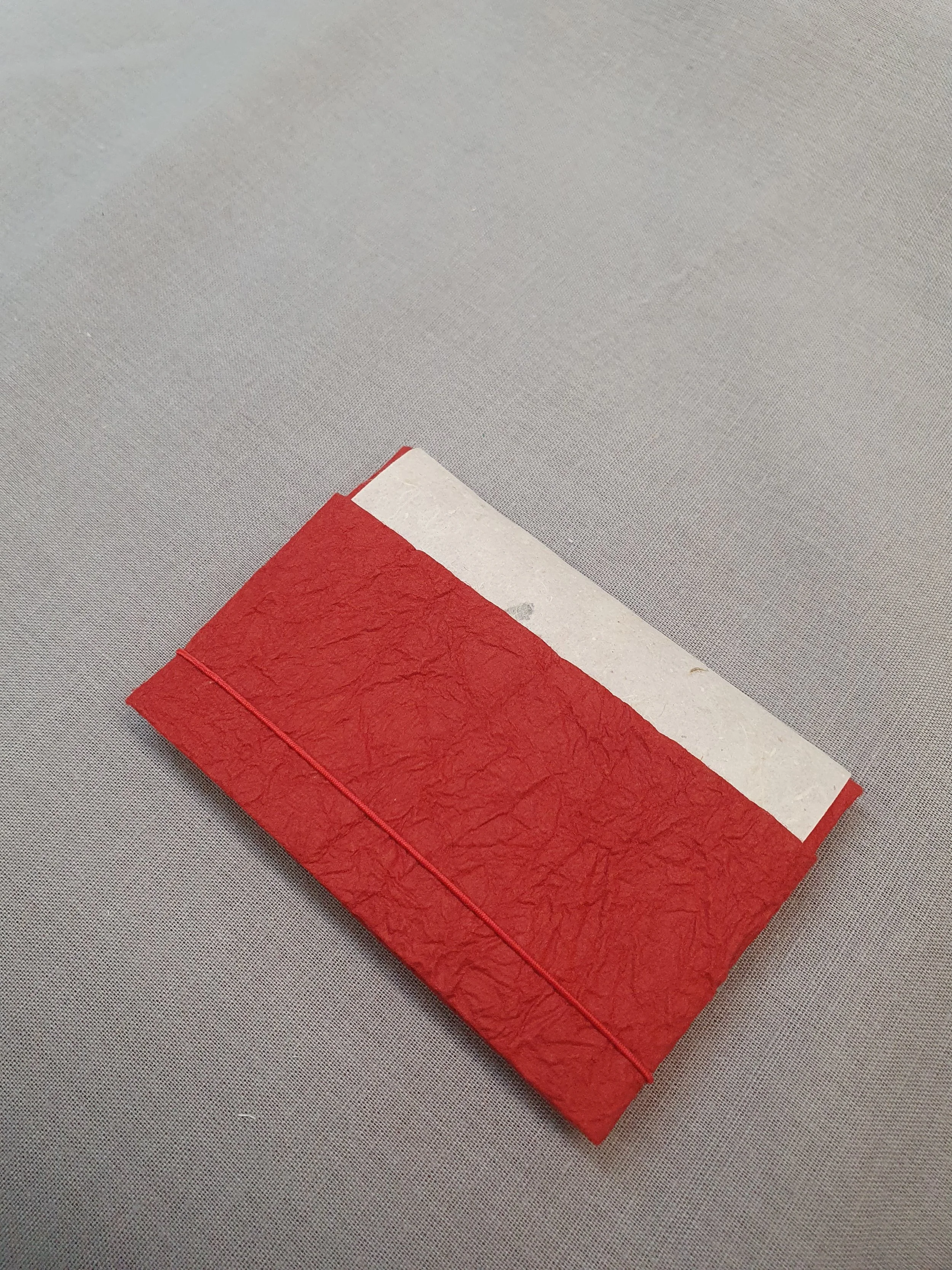 Porte-Carte Rouge - Brut