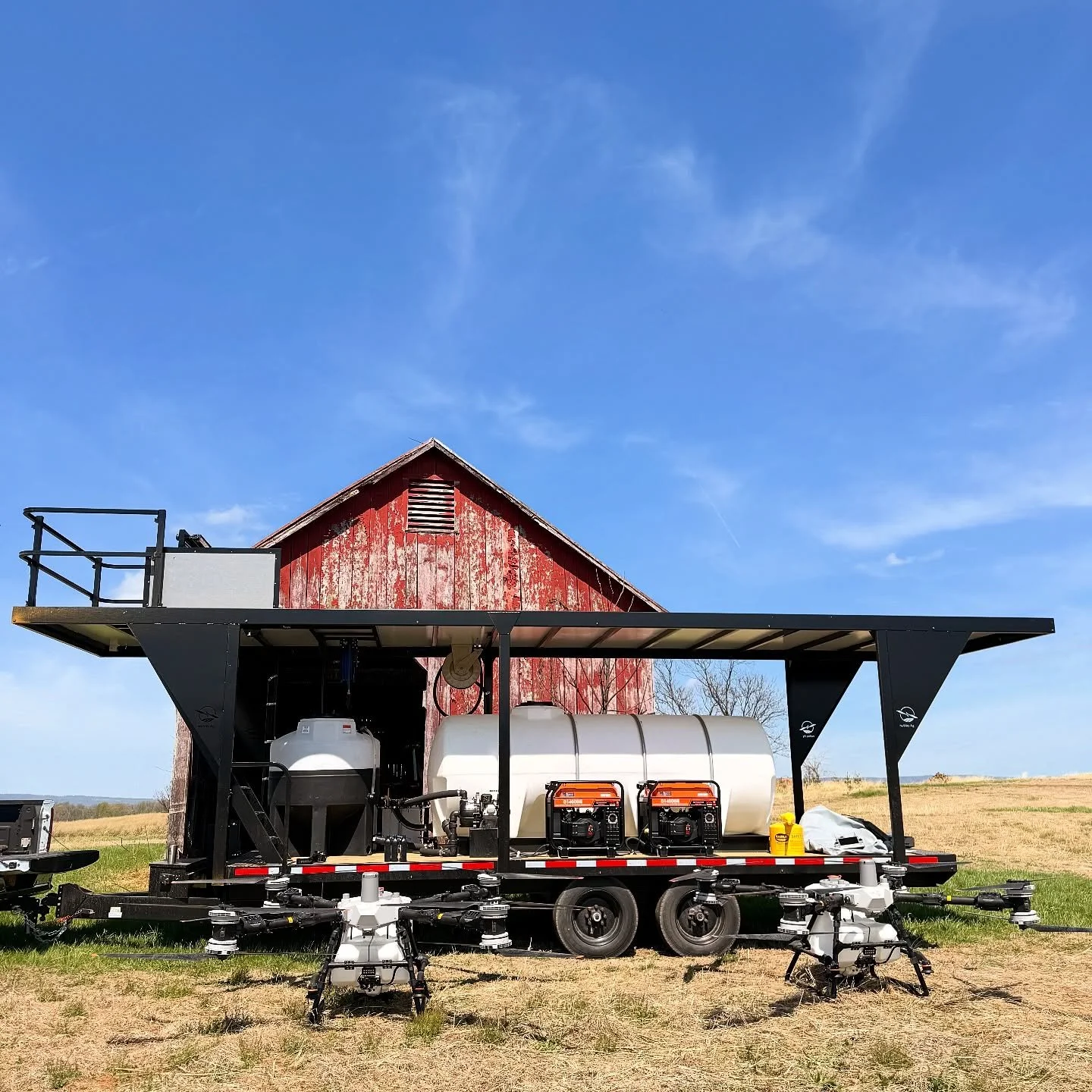 You have to have the right tools for the job 🚁 🚁 

#djiagras #agriculture_technique #middleburglife #pasture #agrast100