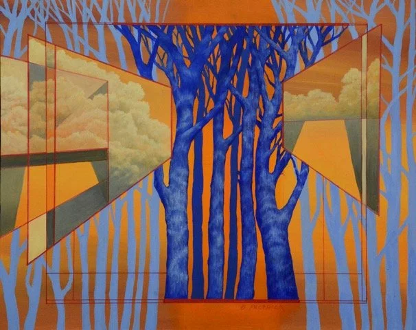 Liminal Space #38, Maybe, Oil on canvas,
17 x 21 in.