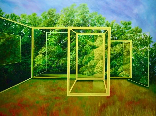 Liminal Space #30, Oil on linen, 36 x48 in.