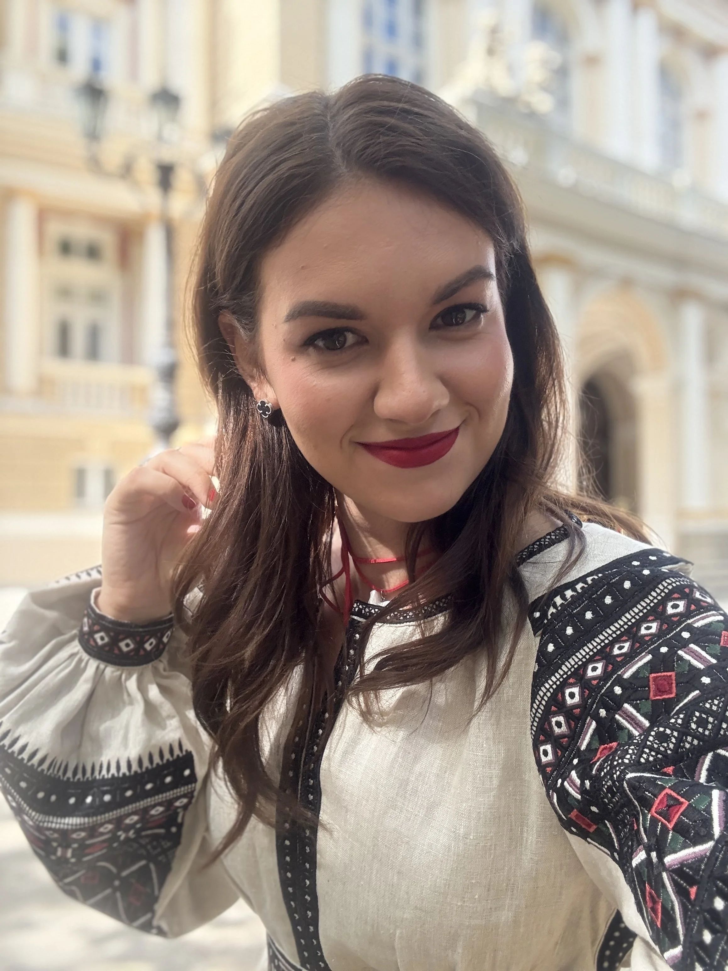 Viktoriia, humanitarian worker