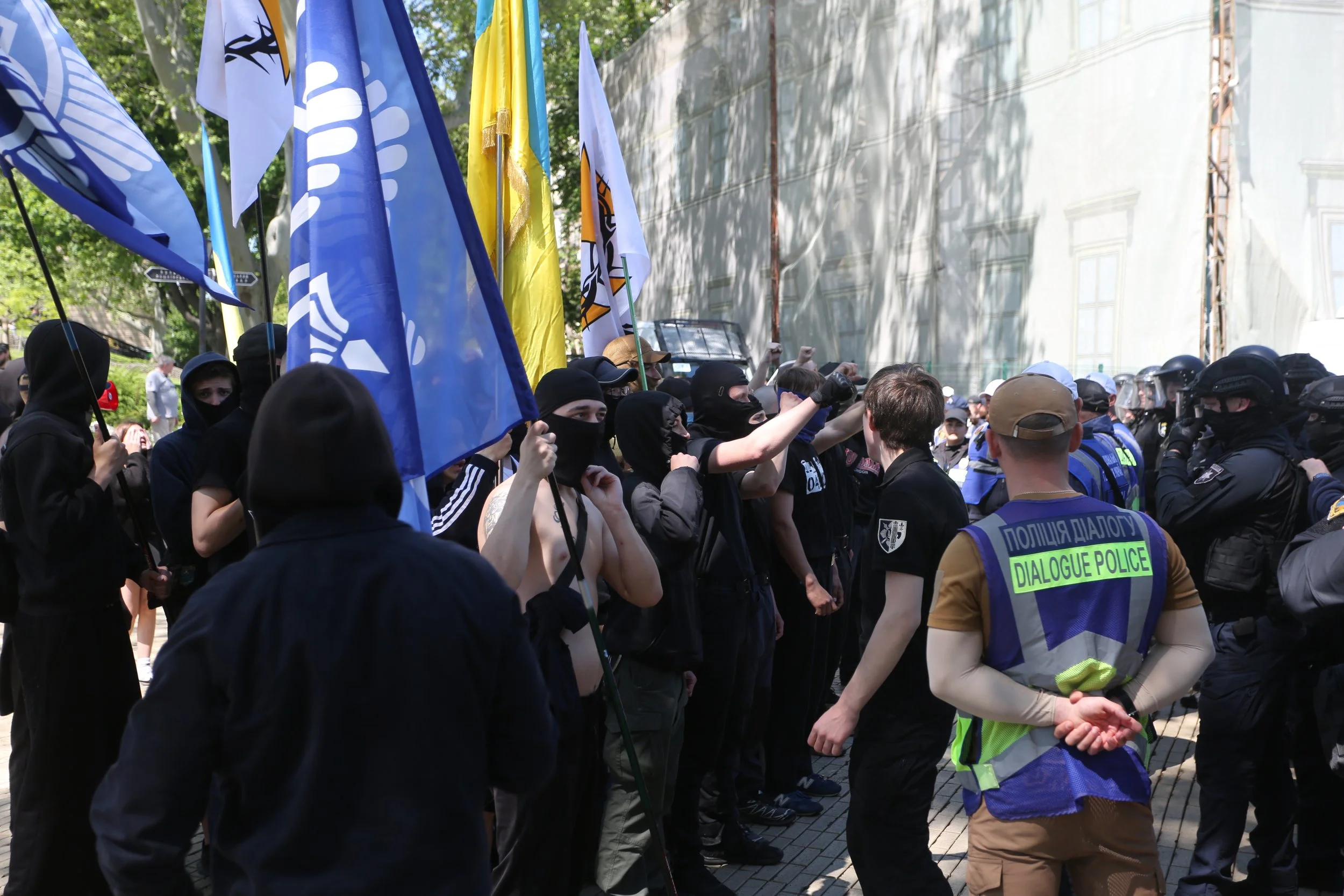 Anti-pride protests. Viacheslav Onyshchenko