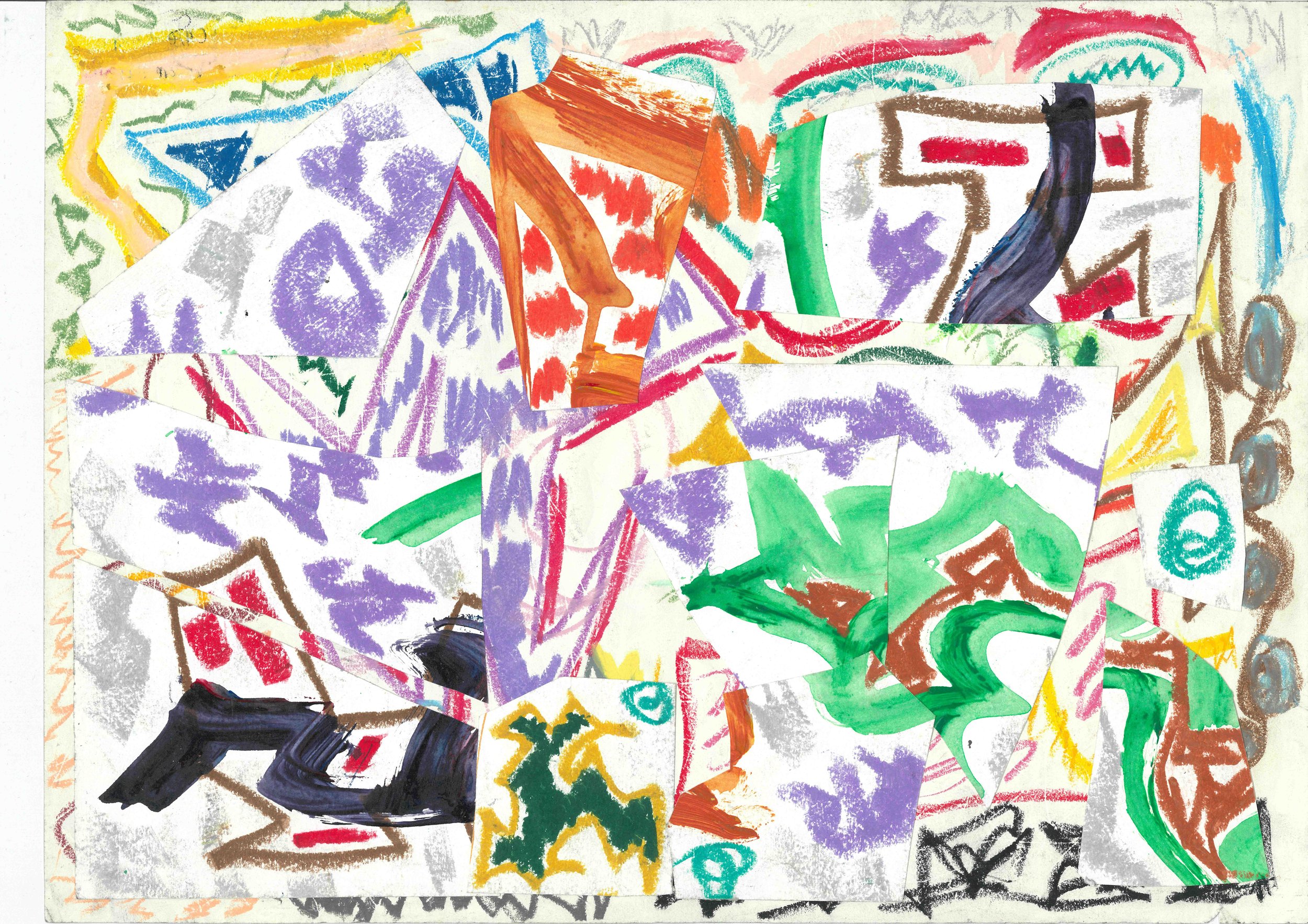 A3 We are the aliens '04/09/2018' Print in white frame