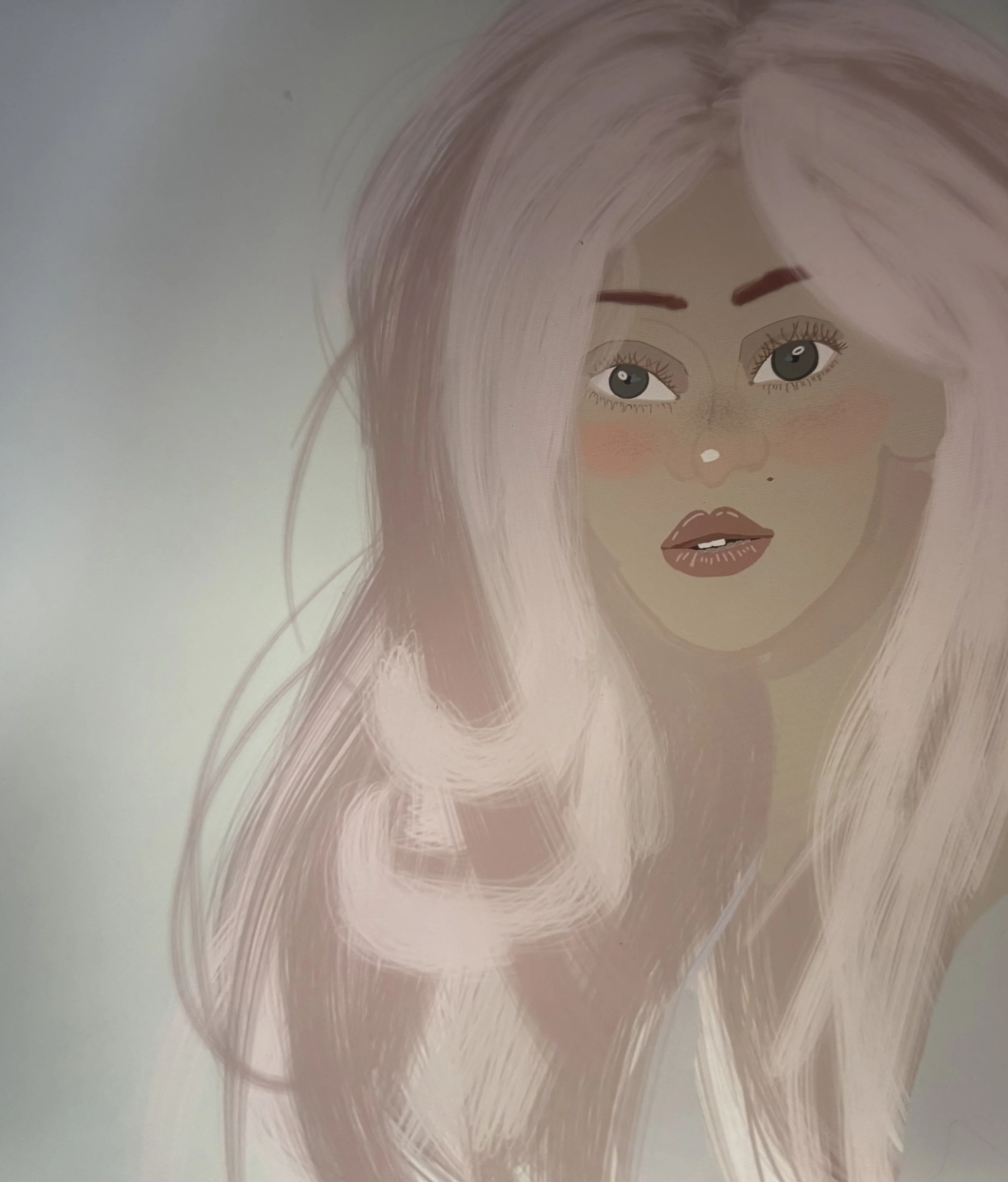 Pretty pink portrait 🌸