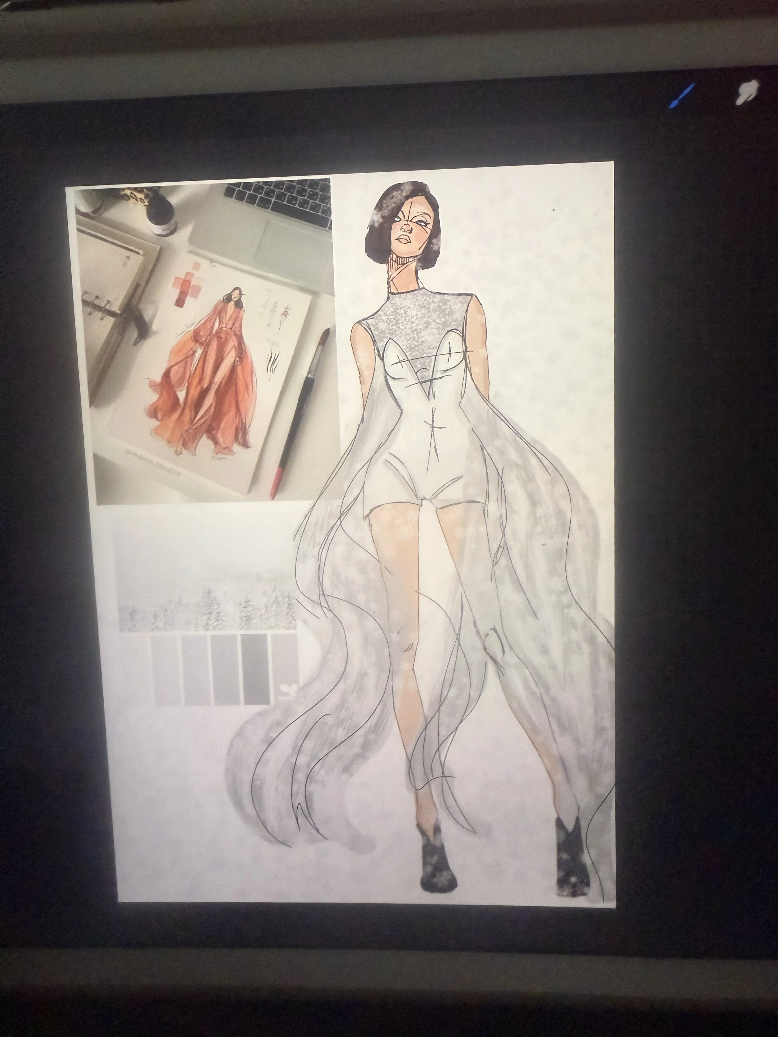 I tried fashion design ✨