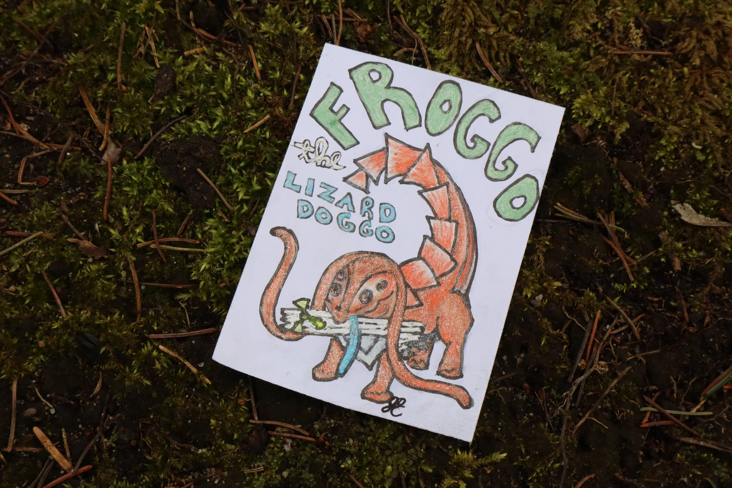 Froggo! A Lizard doggo from the game Satisfactory!