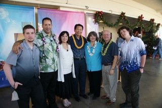 Ryan,  Max, Erica, Pastor Ahu, Connie, Nathan, & Charles