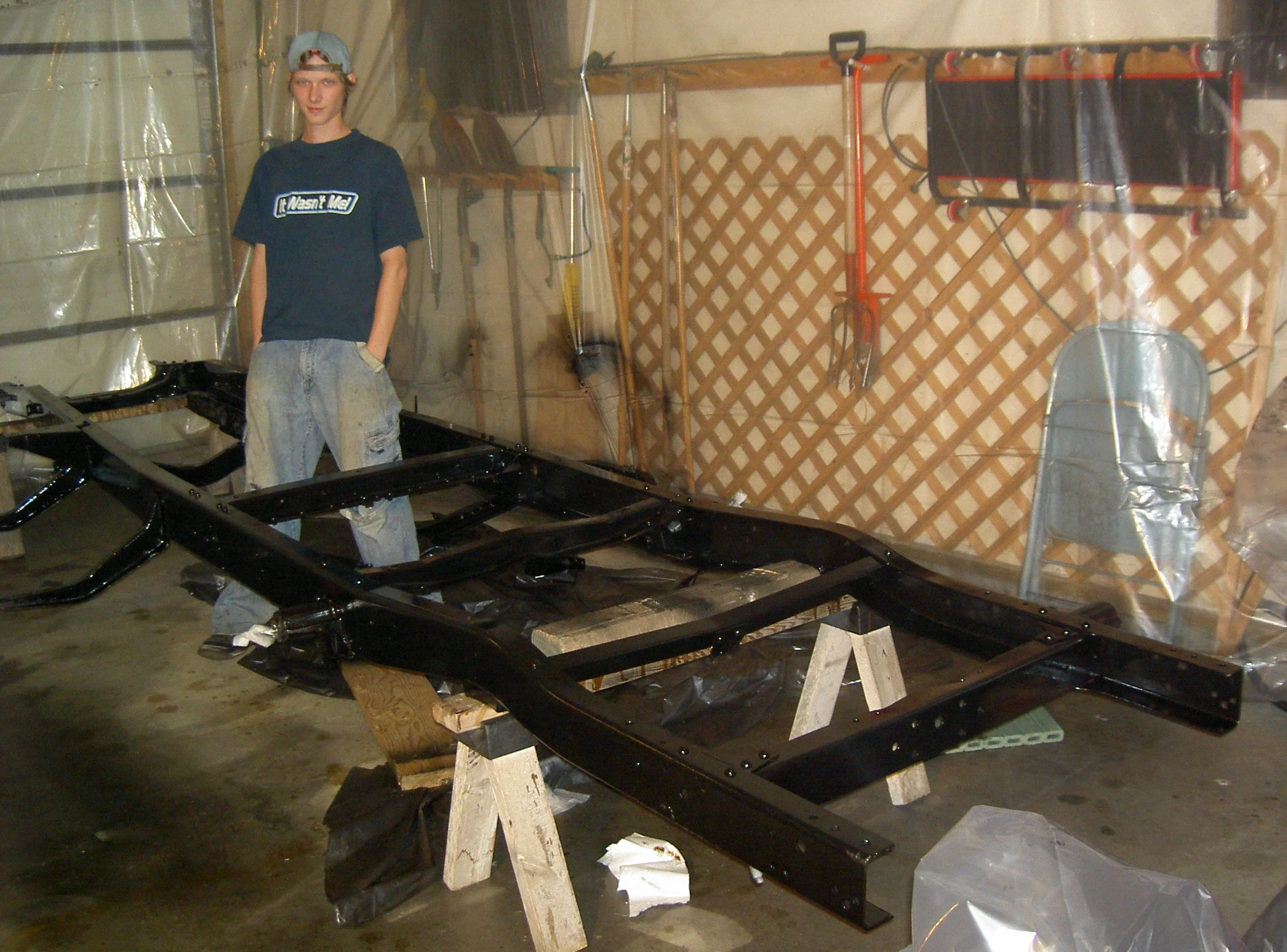 Matthew and his 1949 Chevy