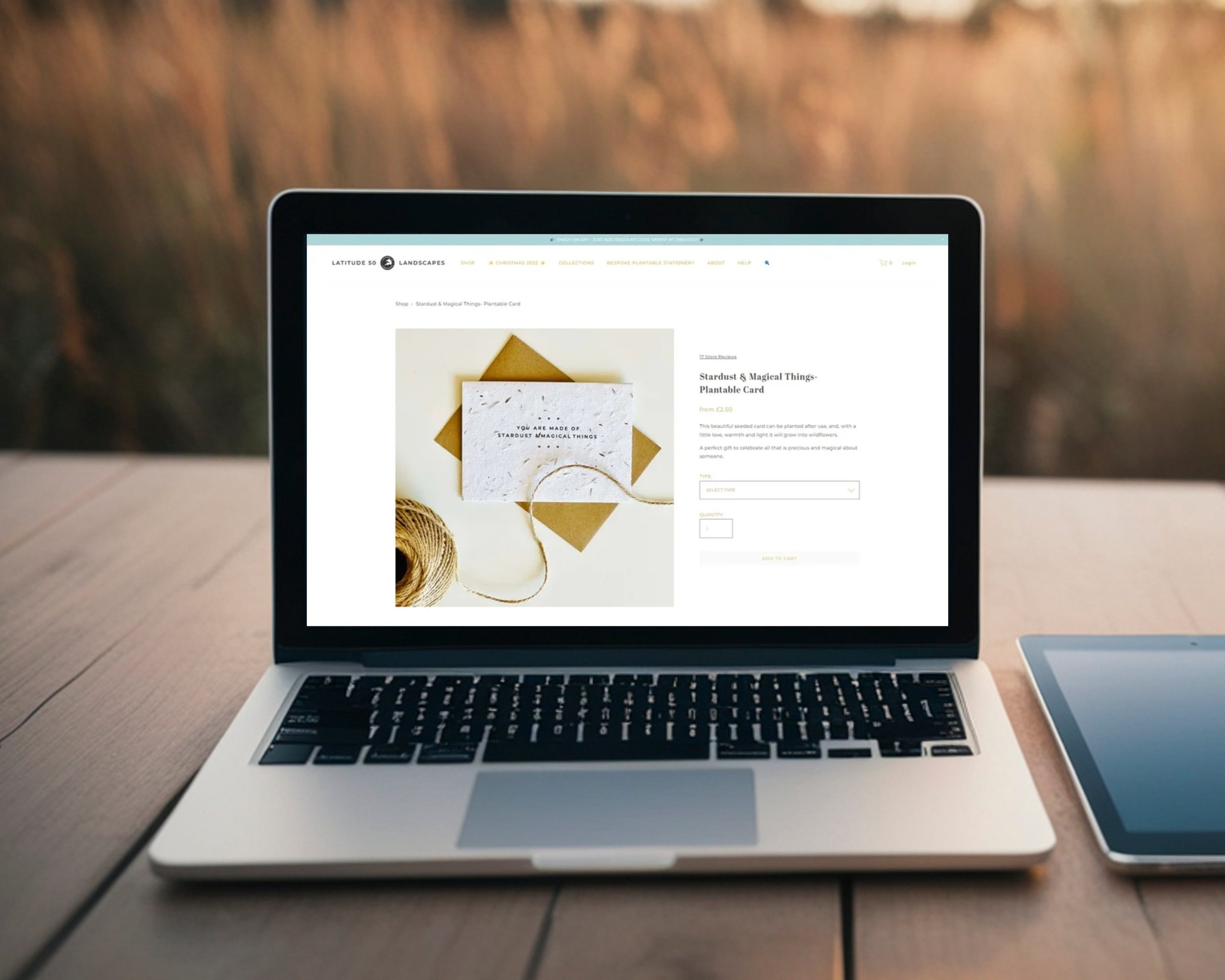 Latitude 50 Living - Ecommerce Website