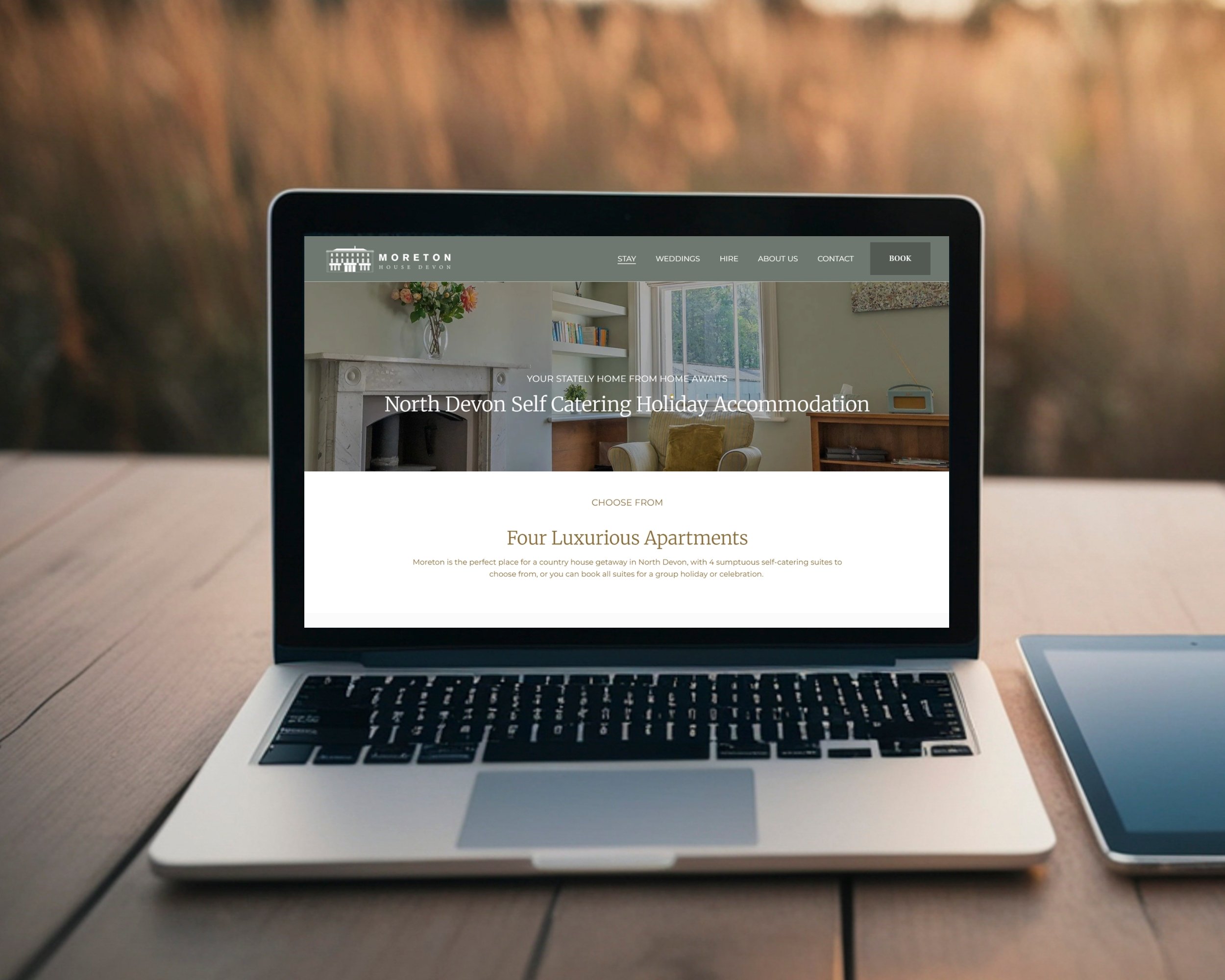 Moreton House - Website