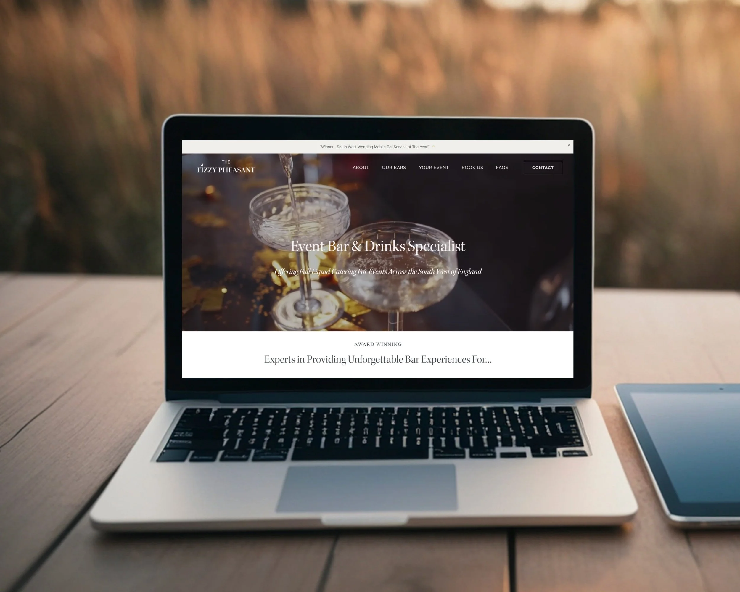 The Fizzy Pheasant - Website