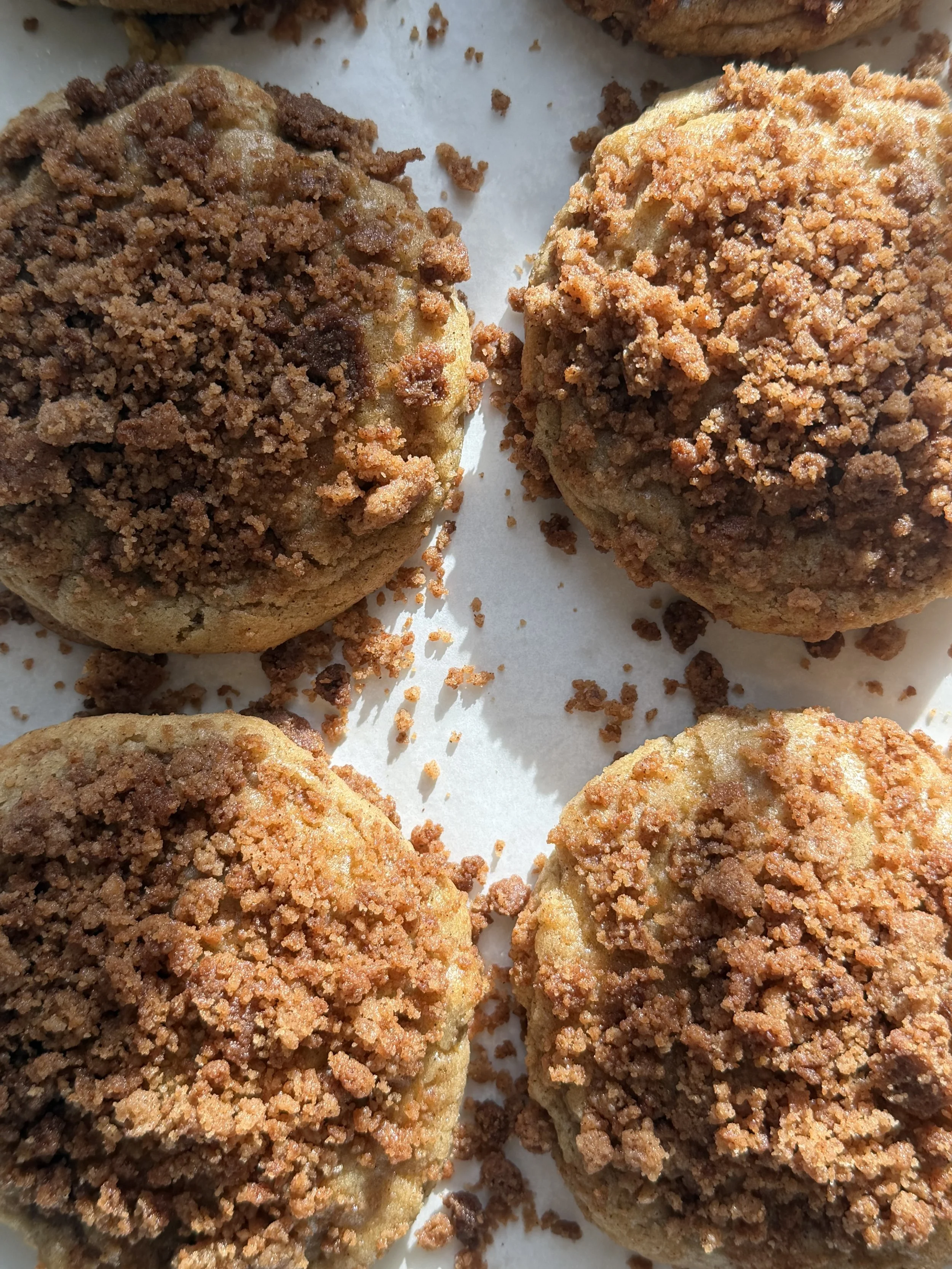 Coffee Crumb Cake Cookie