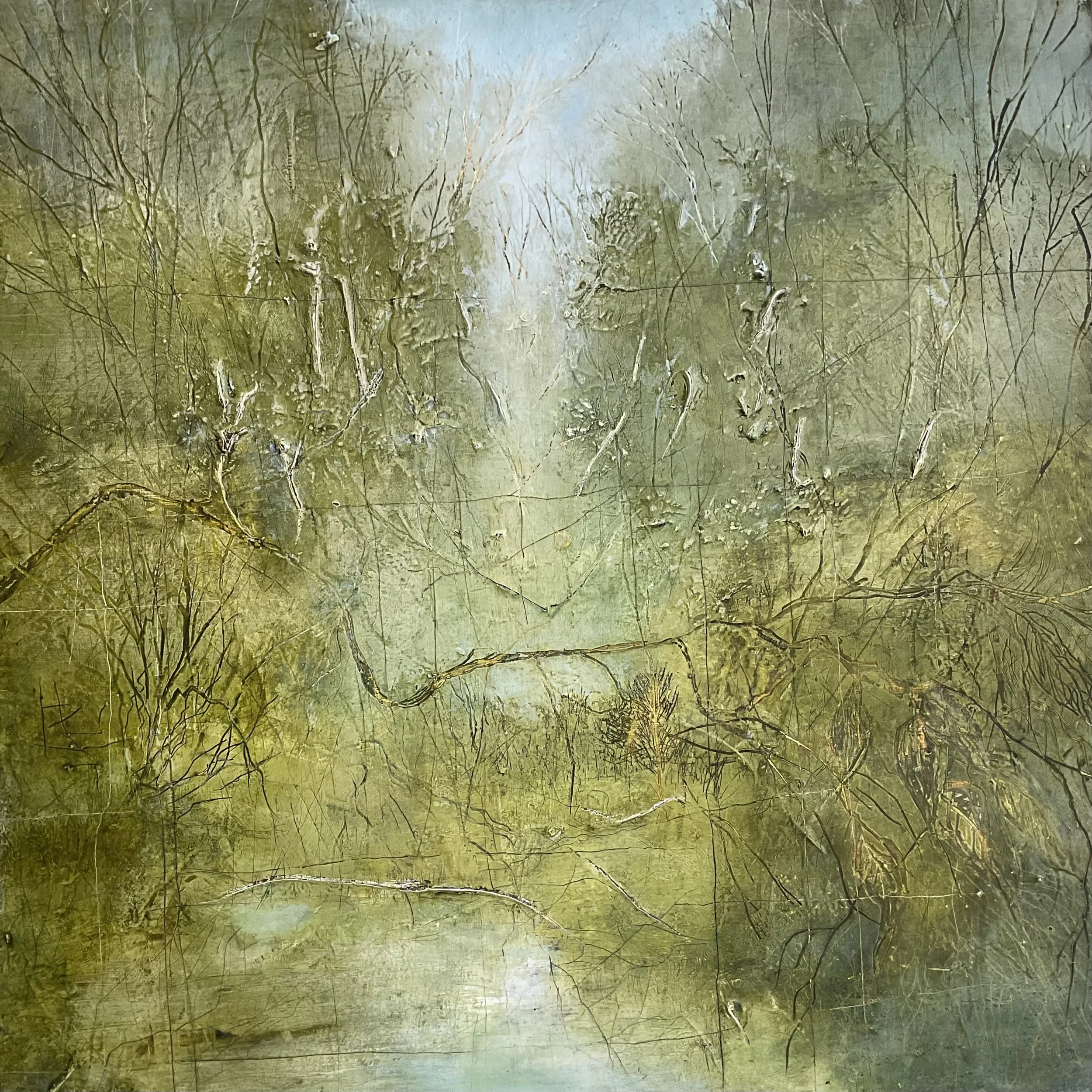 SANCTUARY;  24x24in.