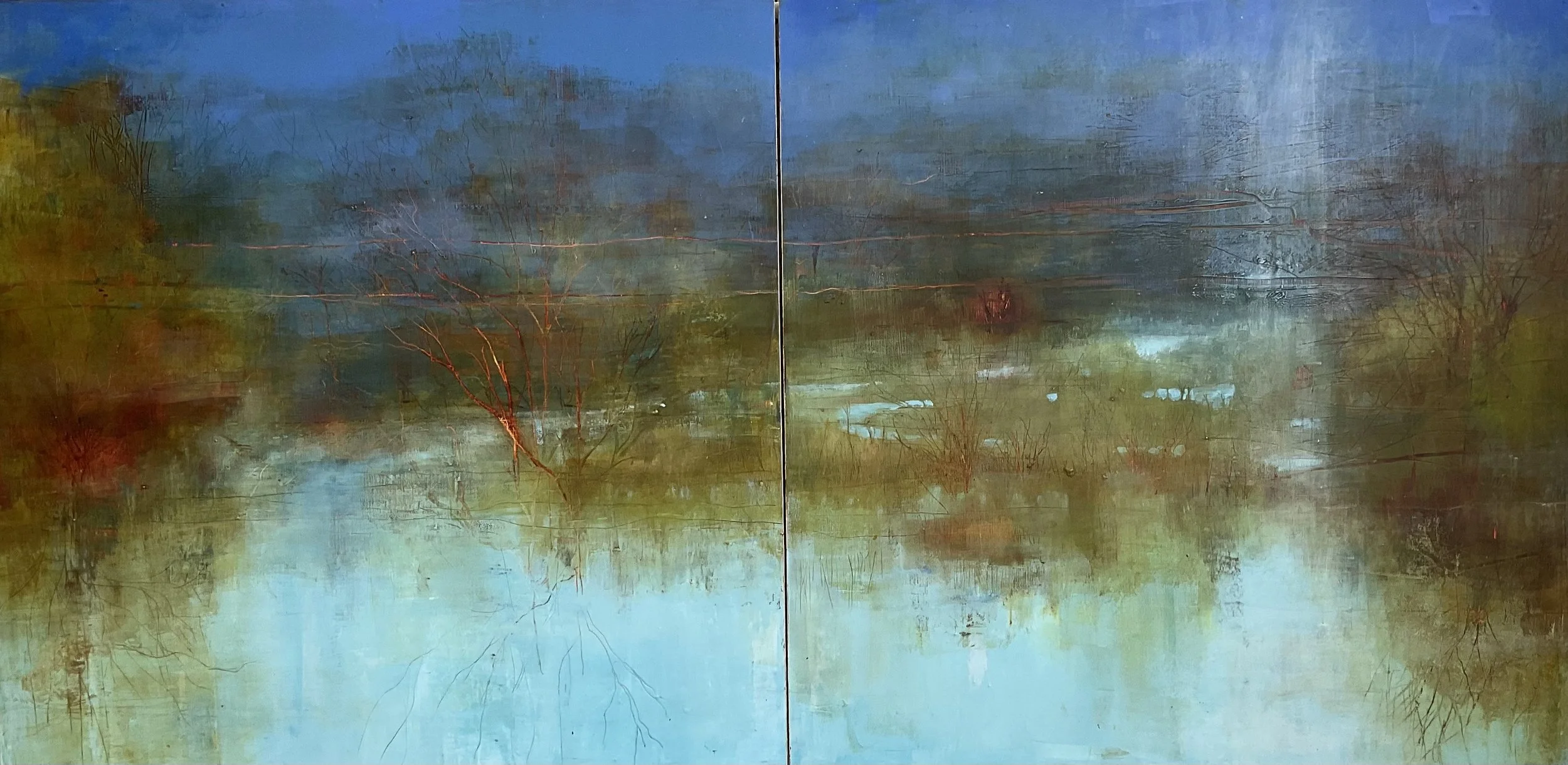 LIMBERLOST No.1; 36x72in.SOLD 