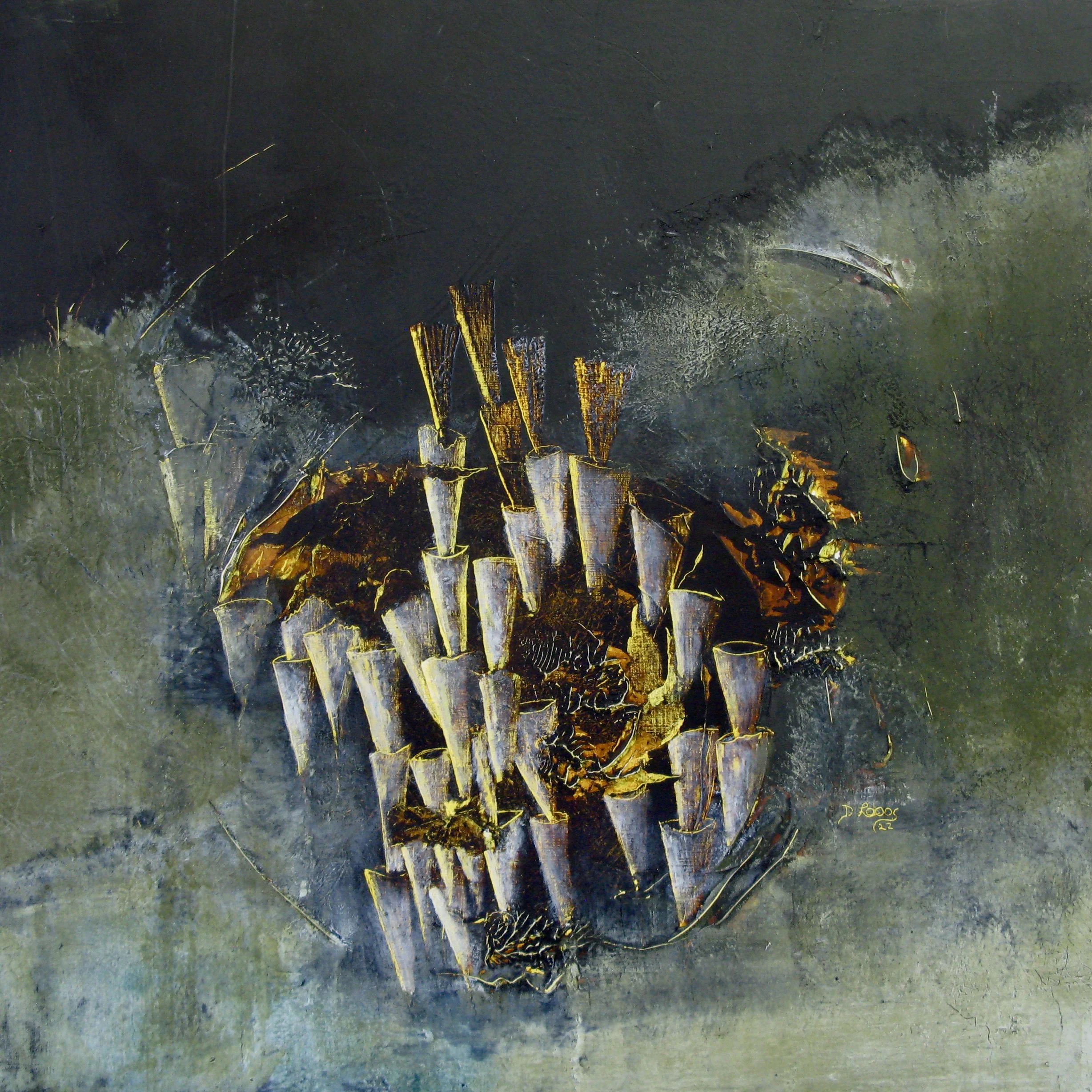 OUT OF THE MIST; 24x24in. SOLD