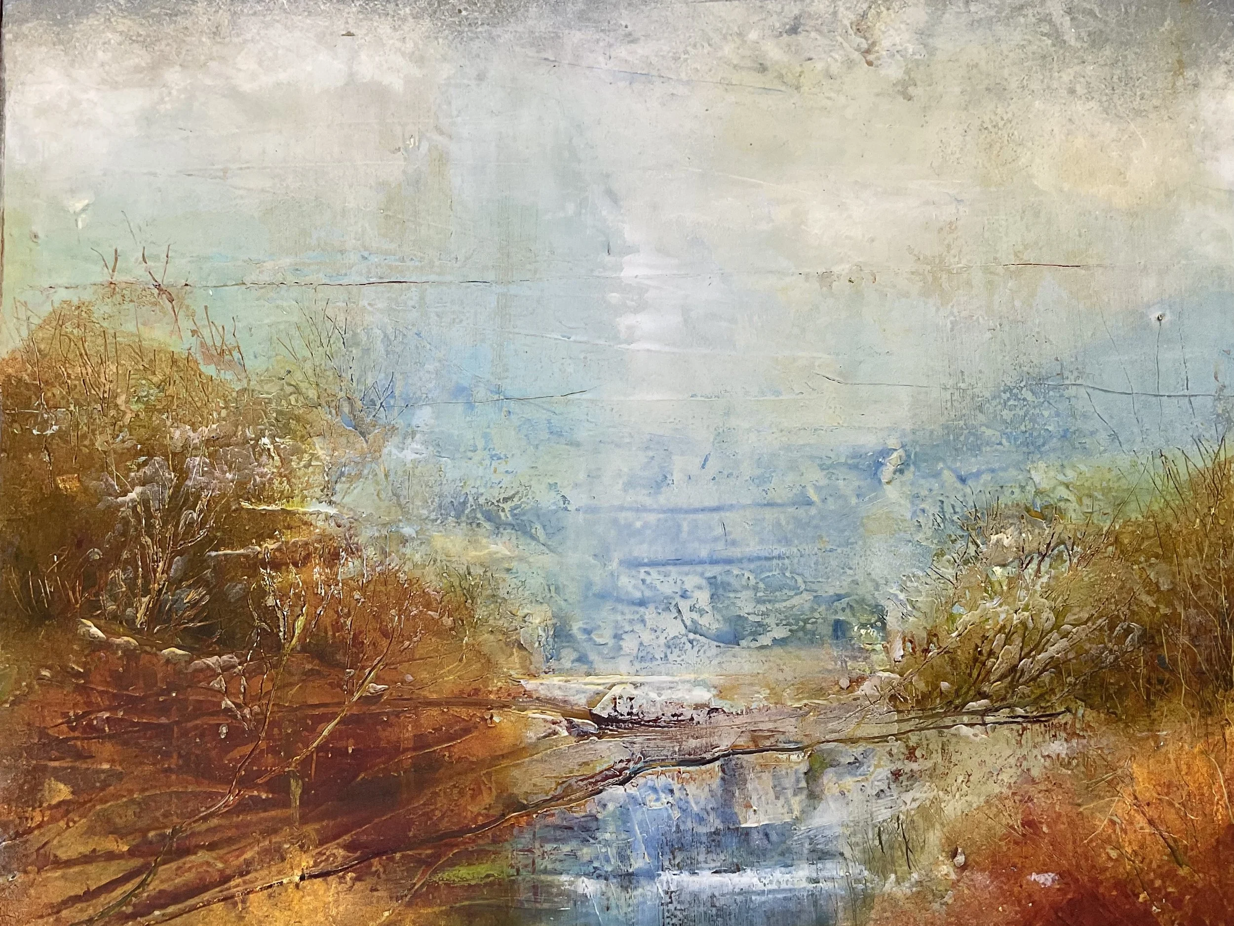 FINDING THE WAY; 11x14in.