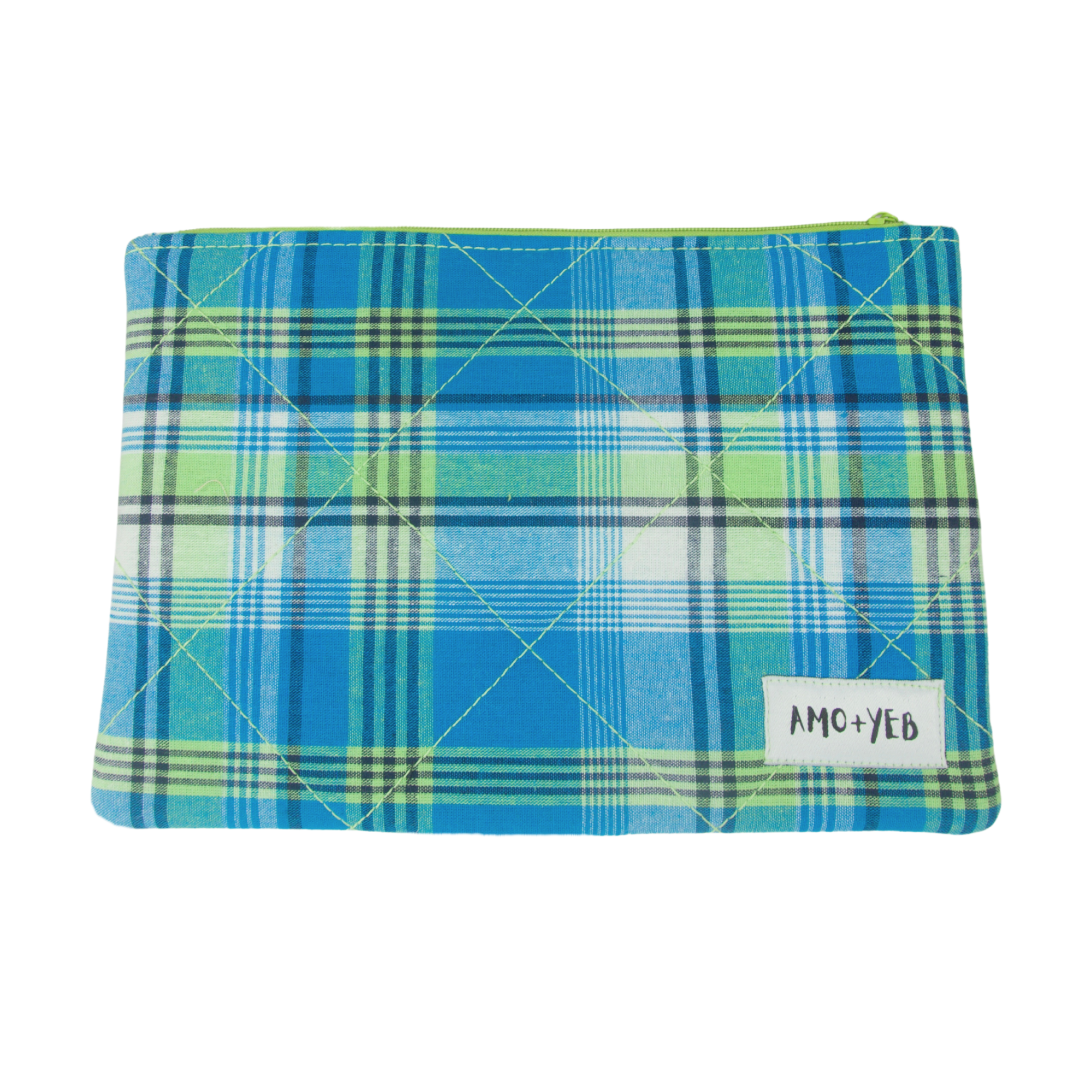 Contrast Azure - Flat bag