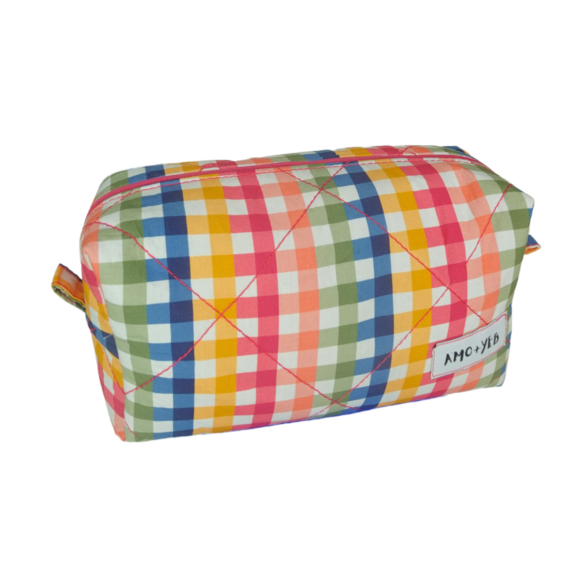 Multi Gingham - Box Bag