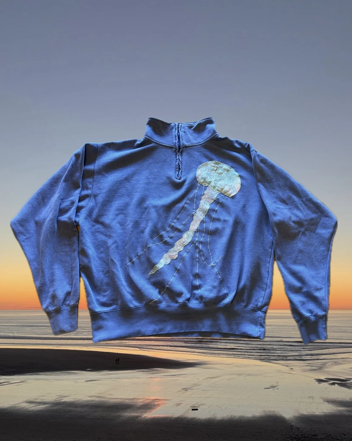 "Jelly Blues" Quarter-zip