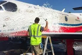 Exterior Airplane Wash & Grease Removal