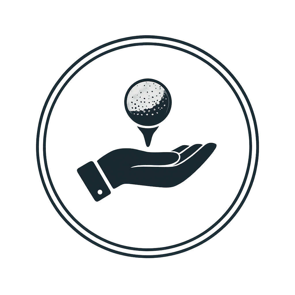 A stylized illustration of a hand holding a dropper bottle with a drop of liquid falling from it, set within a circular frame.