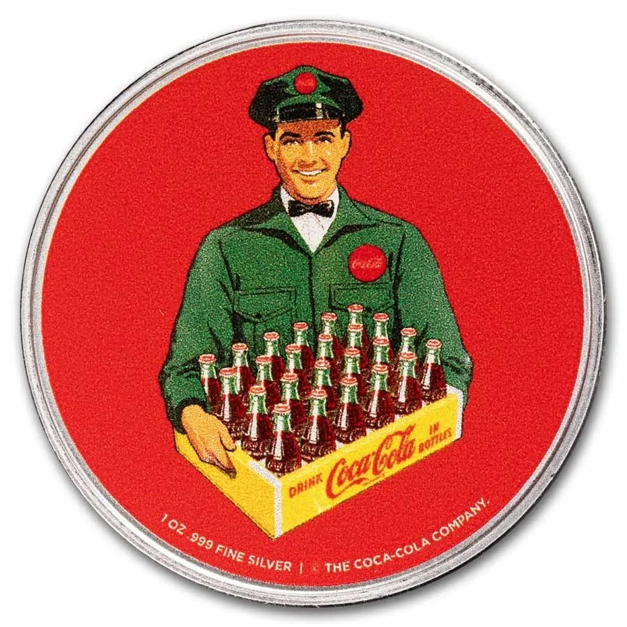 1 oz Colorized Silver Coin