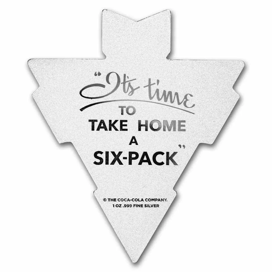 1 oz Colorized Shaped Silver