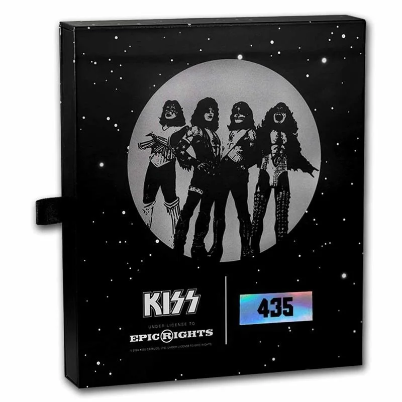 KISS 1 oz Silver Coin Set - Back
