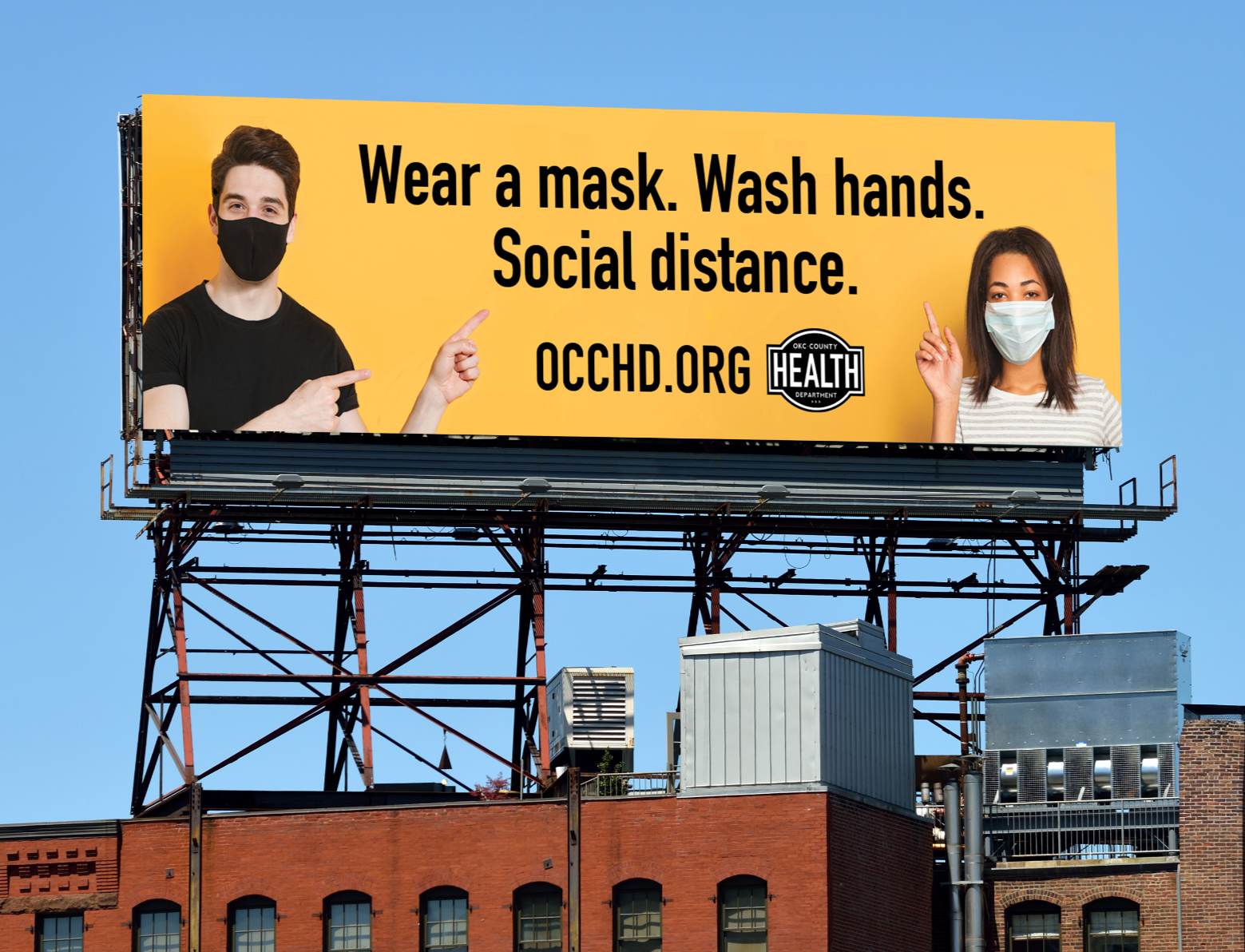 COVID-19 Billboard