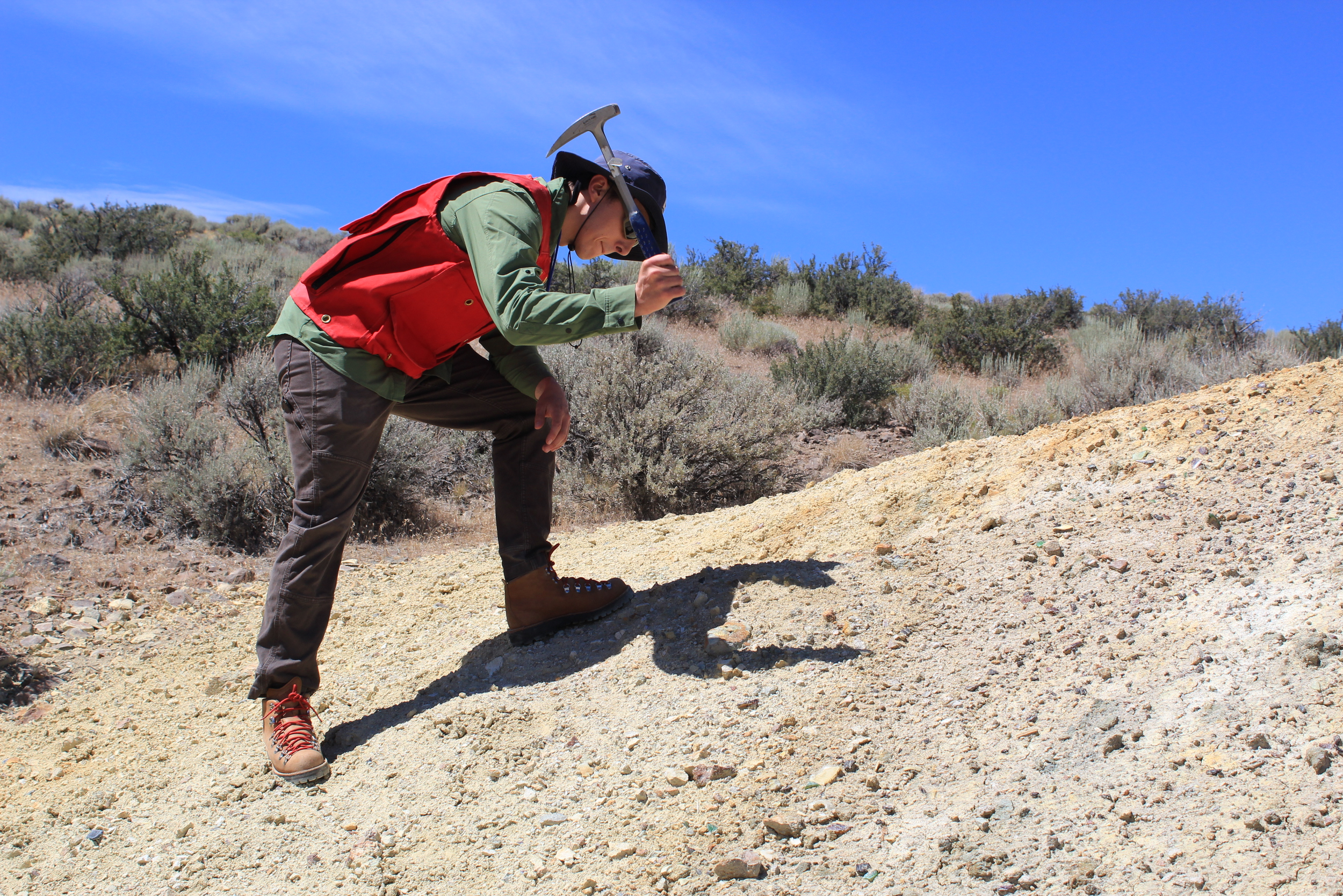 Prospecting in the Great Basin.