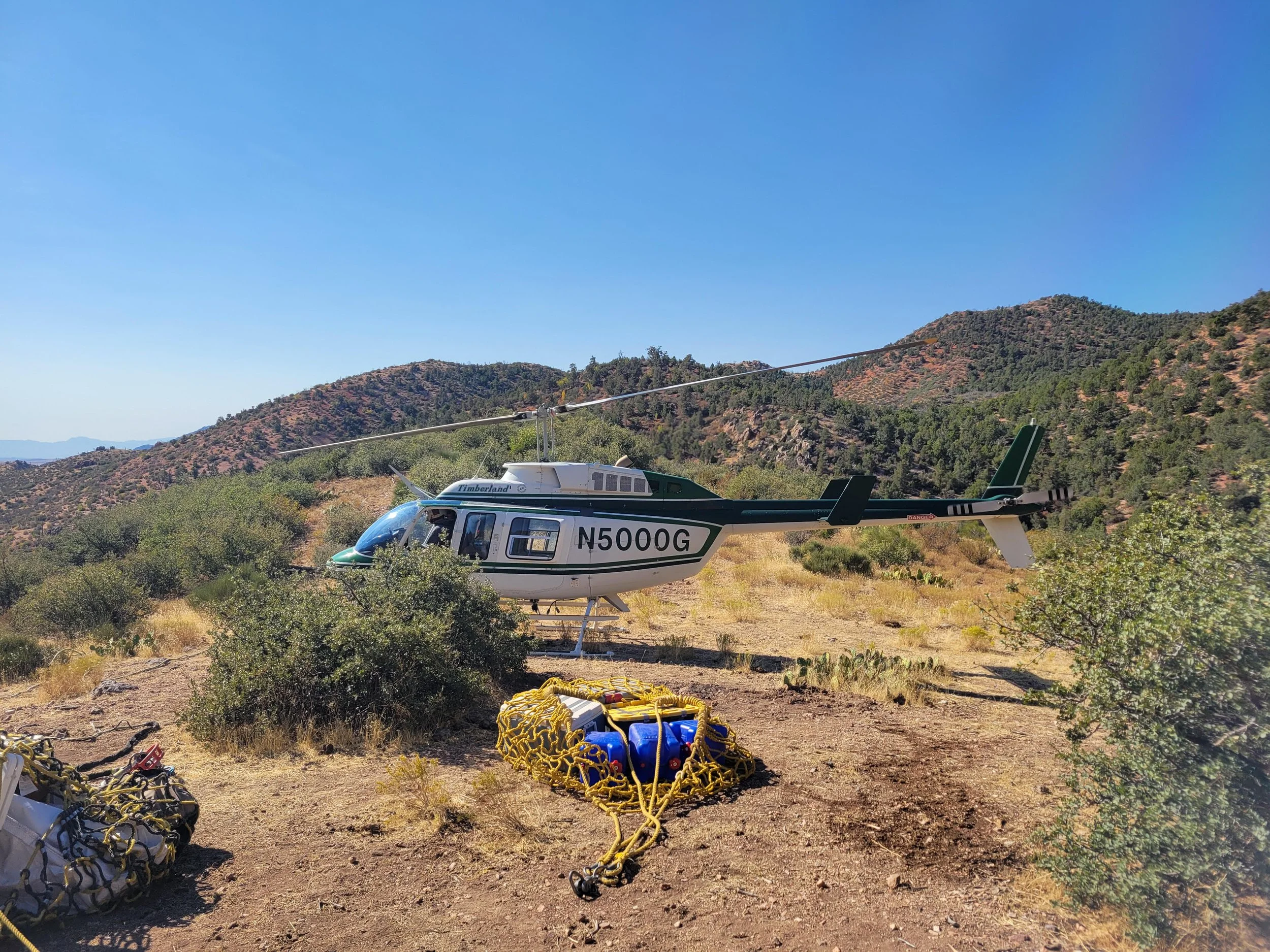 Heli recon at an undisclosed location in the Great Basin.