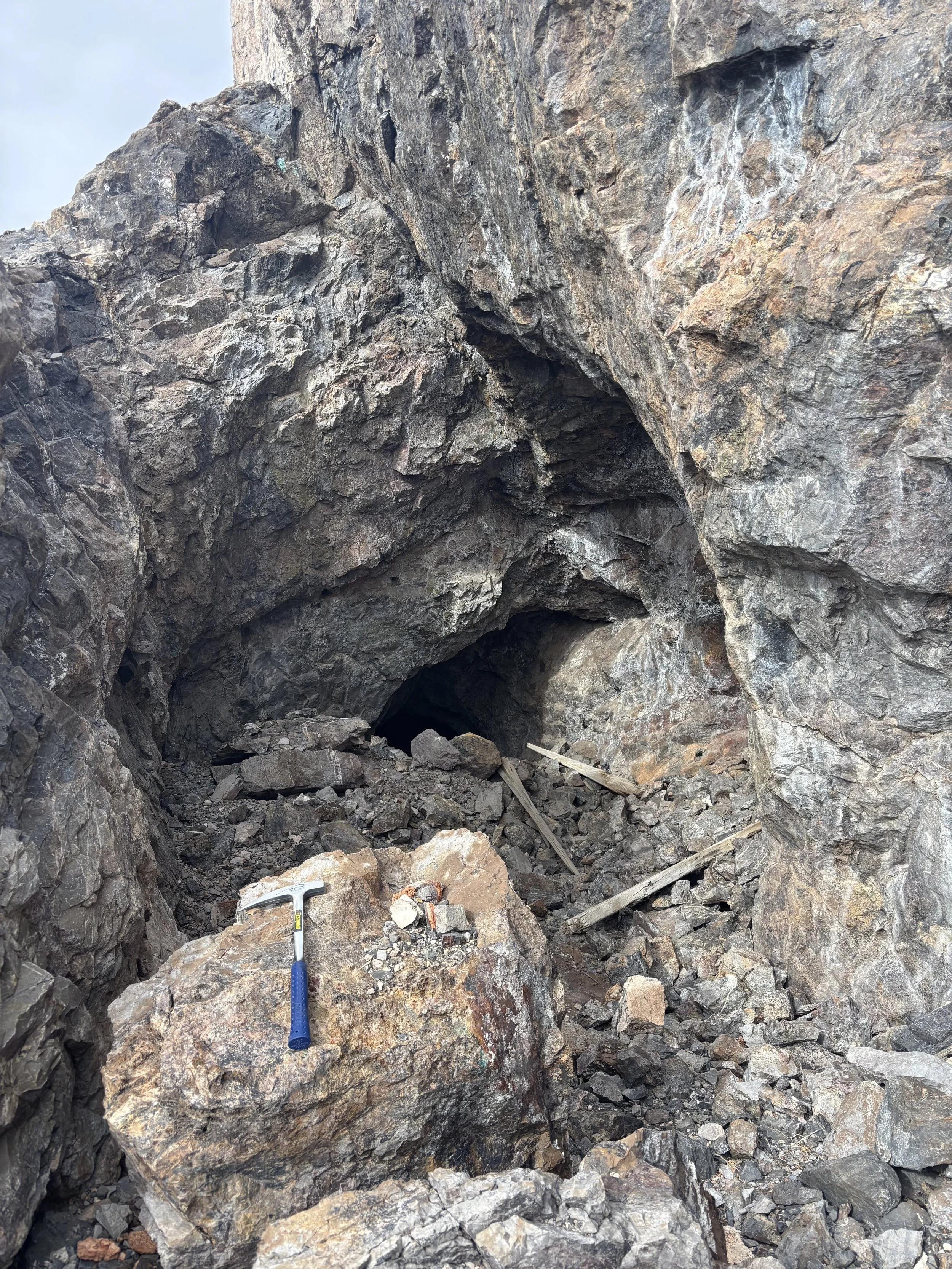 Tempaiute Silver Project Mine Working