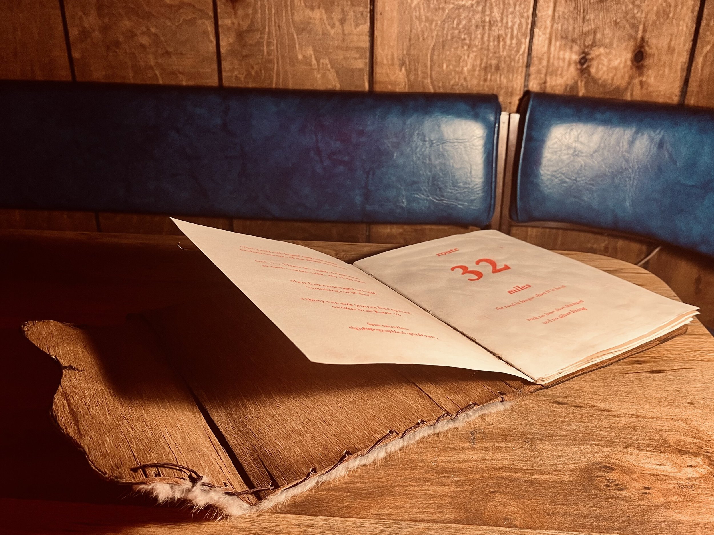 'Route | 32 | Miles & Son of a Preacher' - Handmade Books