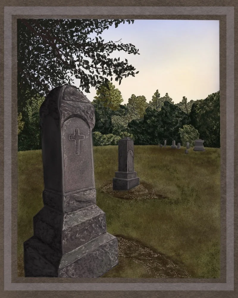 "Growing Pains," Digital Painting, 2024