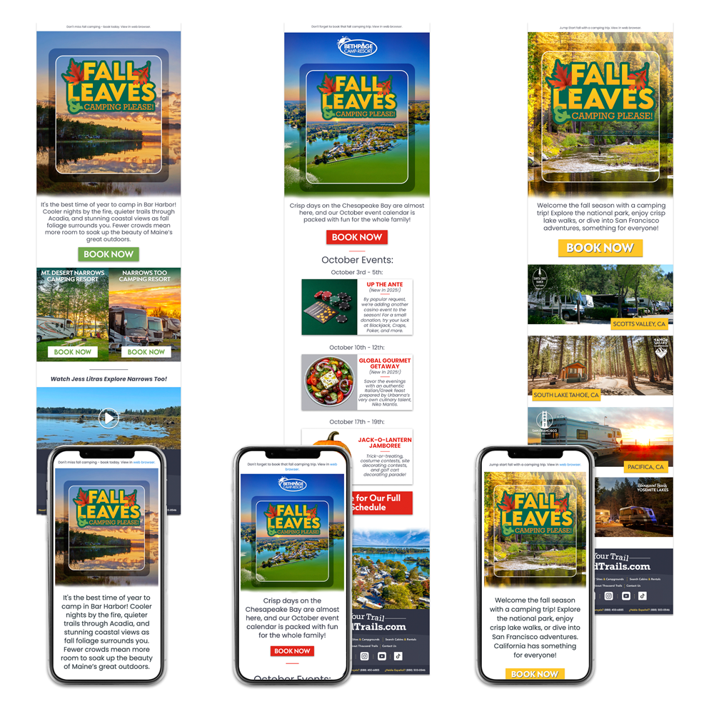 Fall Camping Campaign