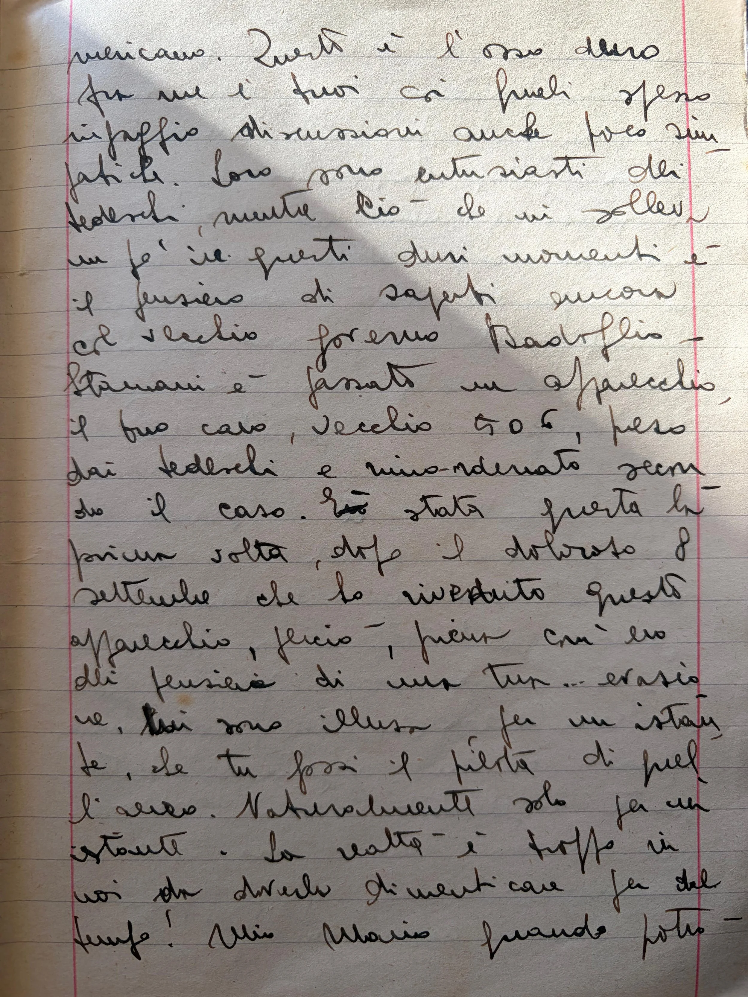 DIARIO 1. 6 Novembre 1943. “L’Anglo-Americano“