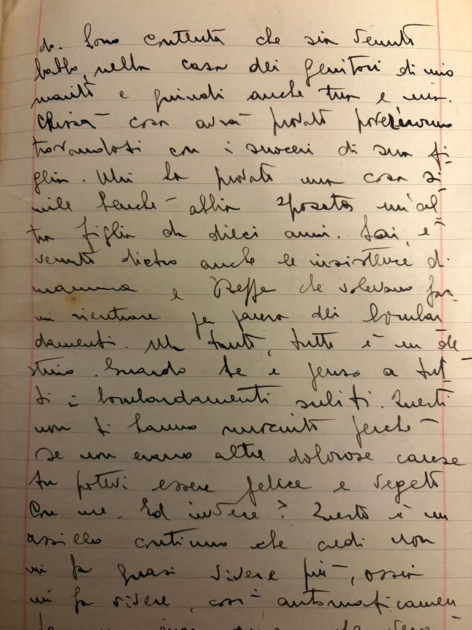 DIARIO 1. 24 Novembre 1943. “Un lieve rossetto sulle labbra”