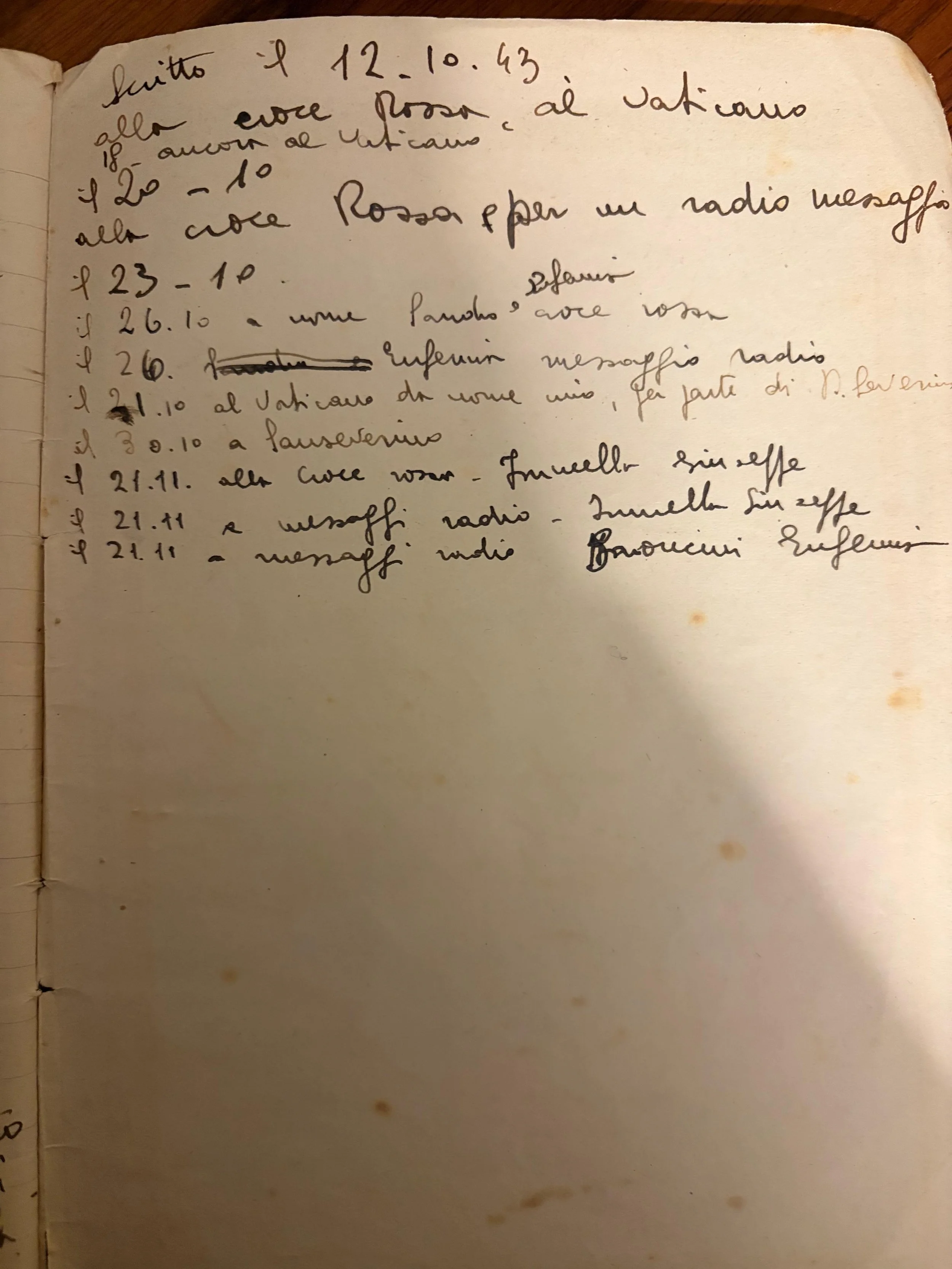 DIARIO 1. 15 Dicembre 1943. “Prigioniero in Germania”