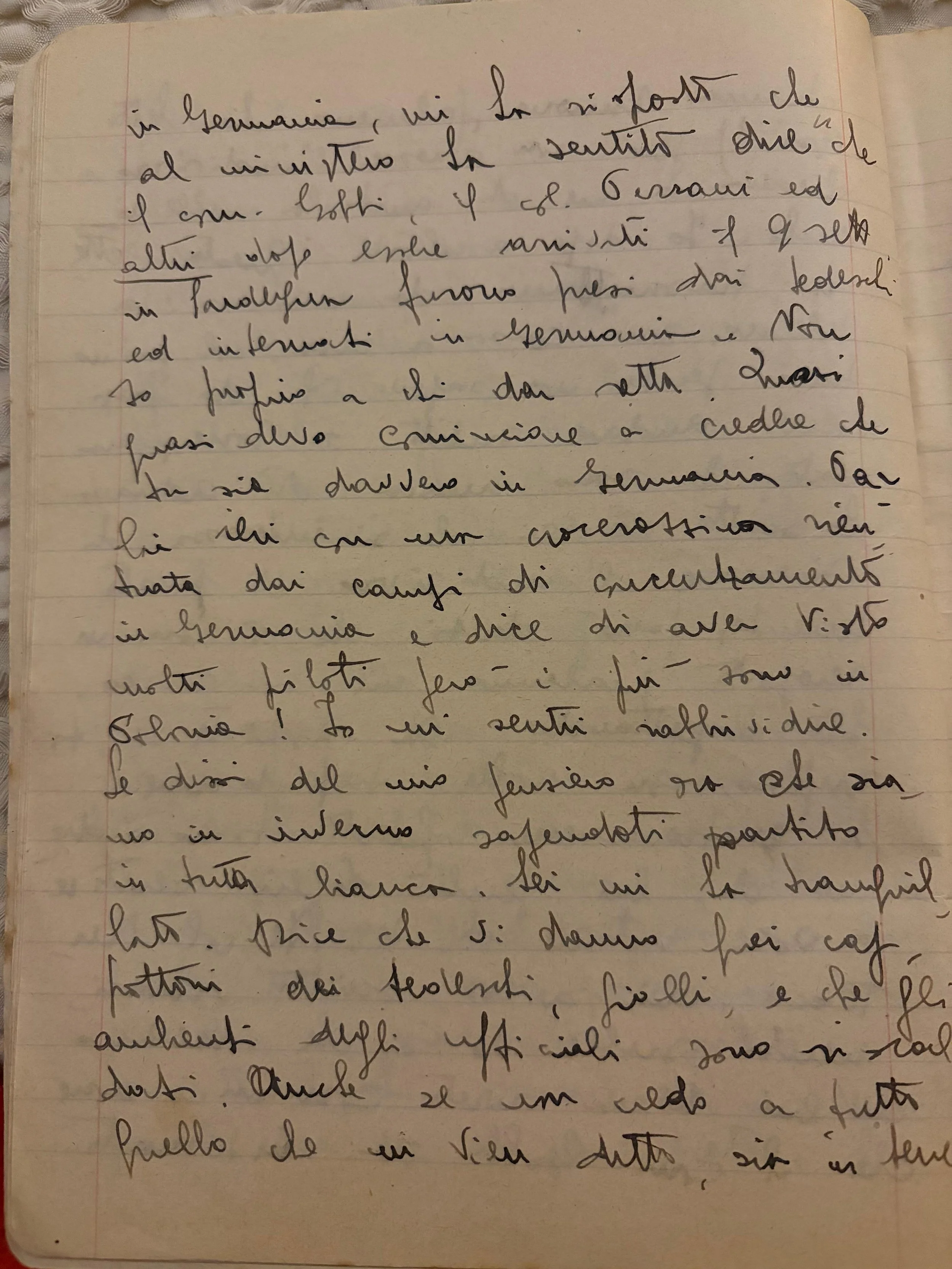 DIARIO 2. 19 Gennaio 1944. “Sciupata”