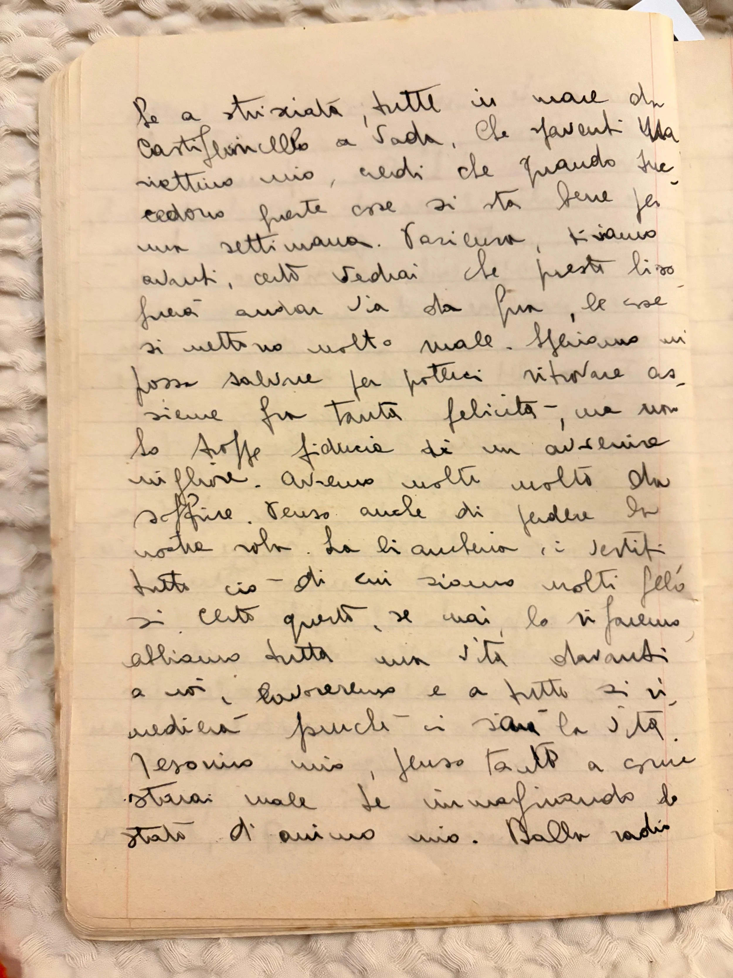 DIARIO 2. 25 Gennaio 1944, 4pm. “Bombe in mare”