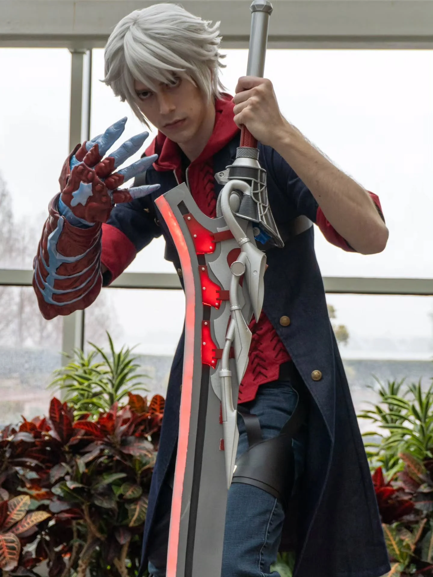"From that day forth... my arm changed... and a voice echoed...Power. Give me more power!'"

A few more solo shots of Nero from Devil May Cry.

Nero: @lap_nap
📸 @tempestandglass
📍 @magfest 2026

#DevilMayCry #DMC #cosplay #capcom #magfest