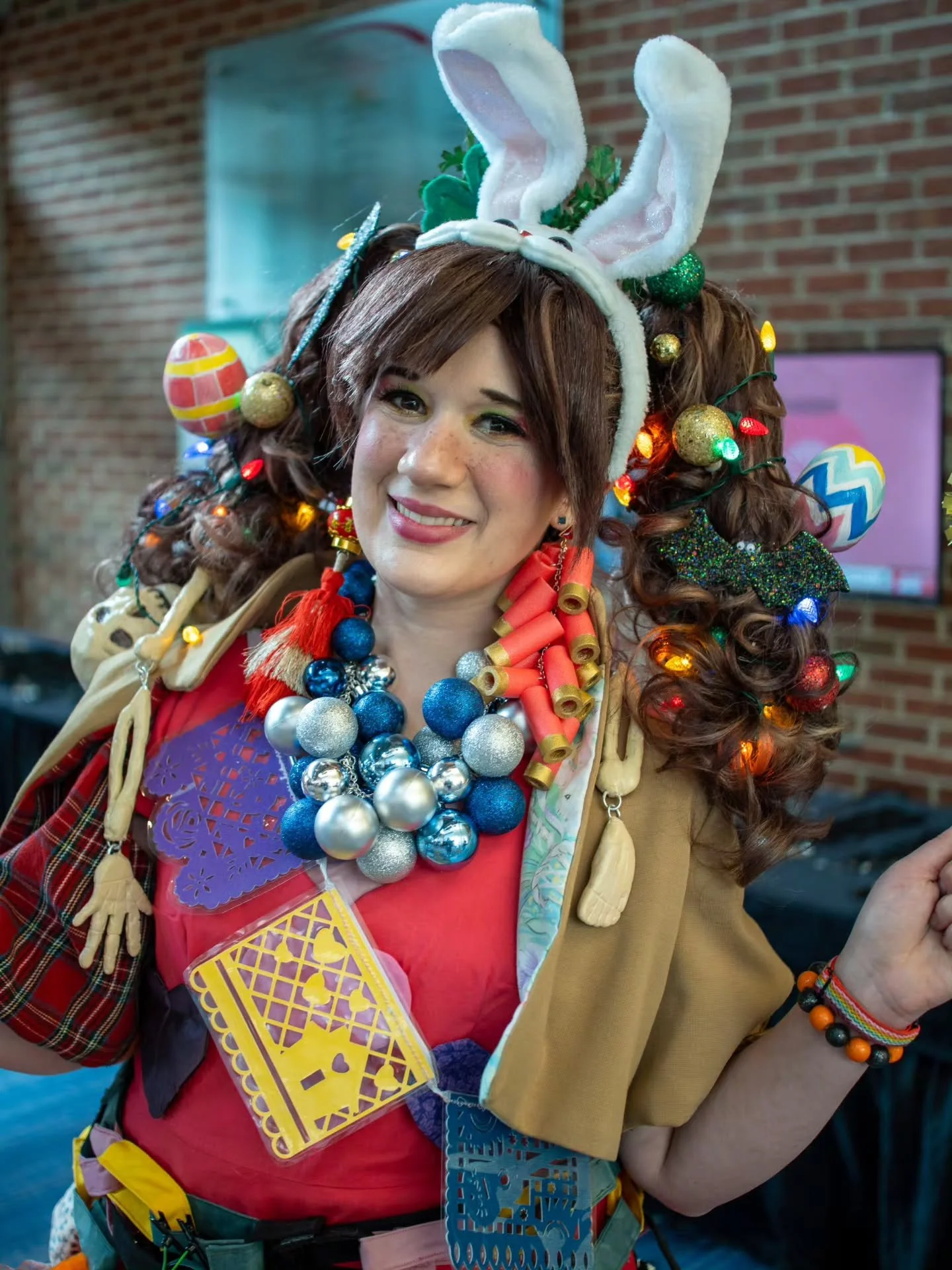 Not subtle. Never sorry. Very Holly.

Holly: @lil_tkup
📸 @tempestandglass
📍@zenkaikon

#DateEverything #HollyDateEverything #DateEverythingGame #cosplay #Zenkaikon