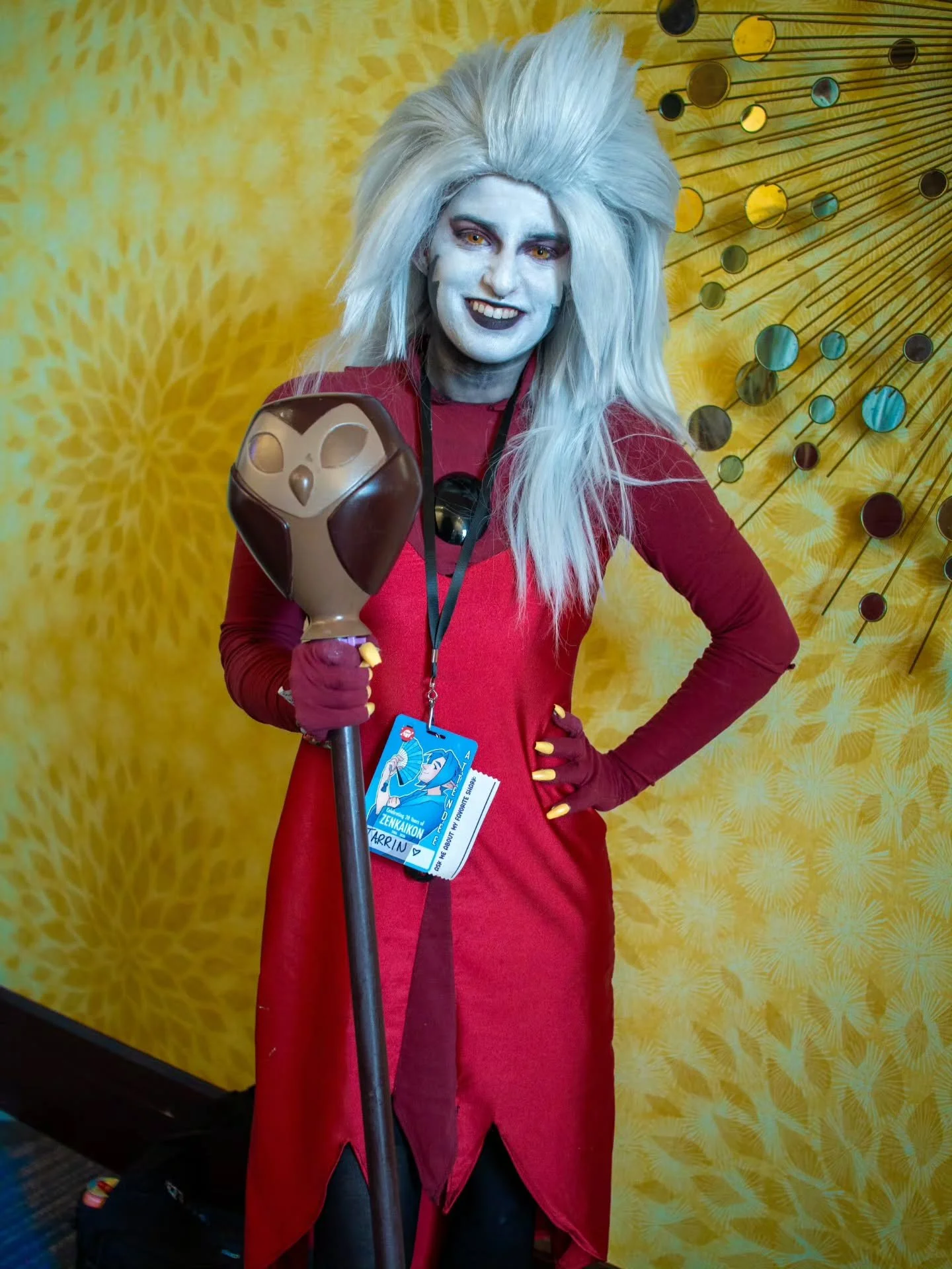 Covenless and thriving.

Eda Clawthorne: @solar.flare22
📸 @tempestandglass
📍@zenkaikon

#TheOwlHouse #EdaClawthorne #TheOwlHouseCosplay #cosplay #zenkaikon