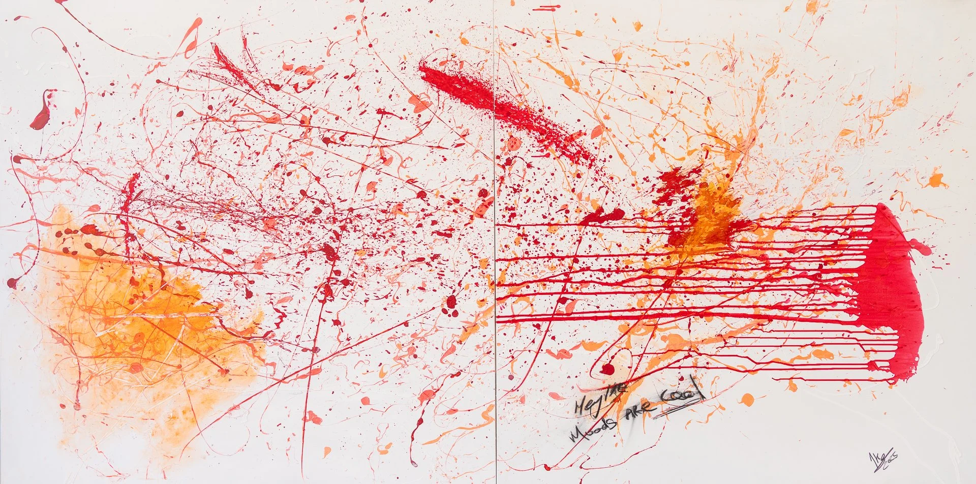 Moods are cool - 2025 - ( 300 x 150cm )